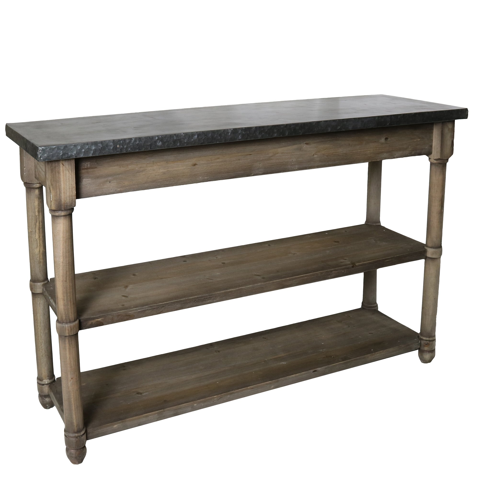 Anghiari Zinc Console Table