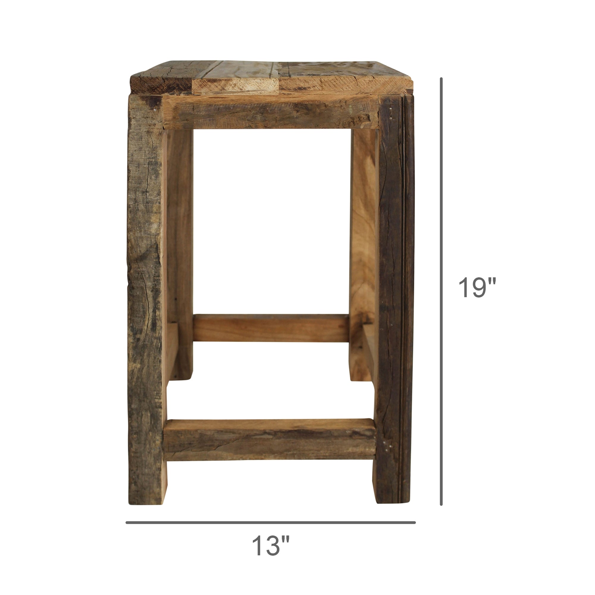 Montepescali Reclaimed End Table