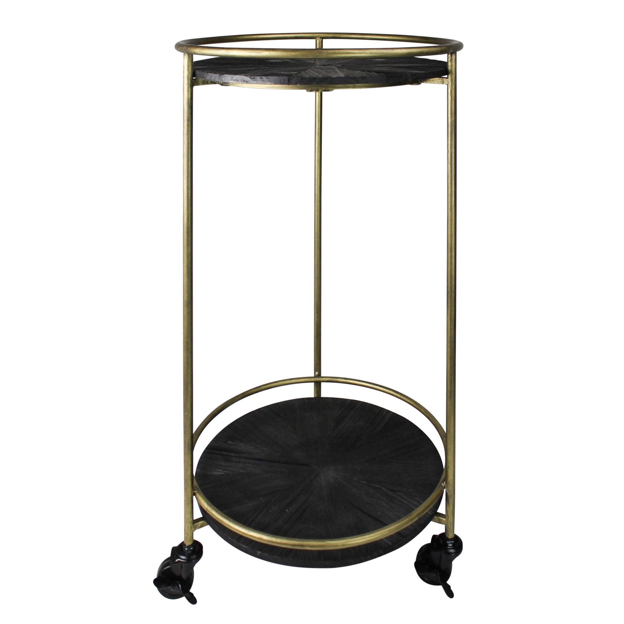Pitigliano Brass Bar Cart