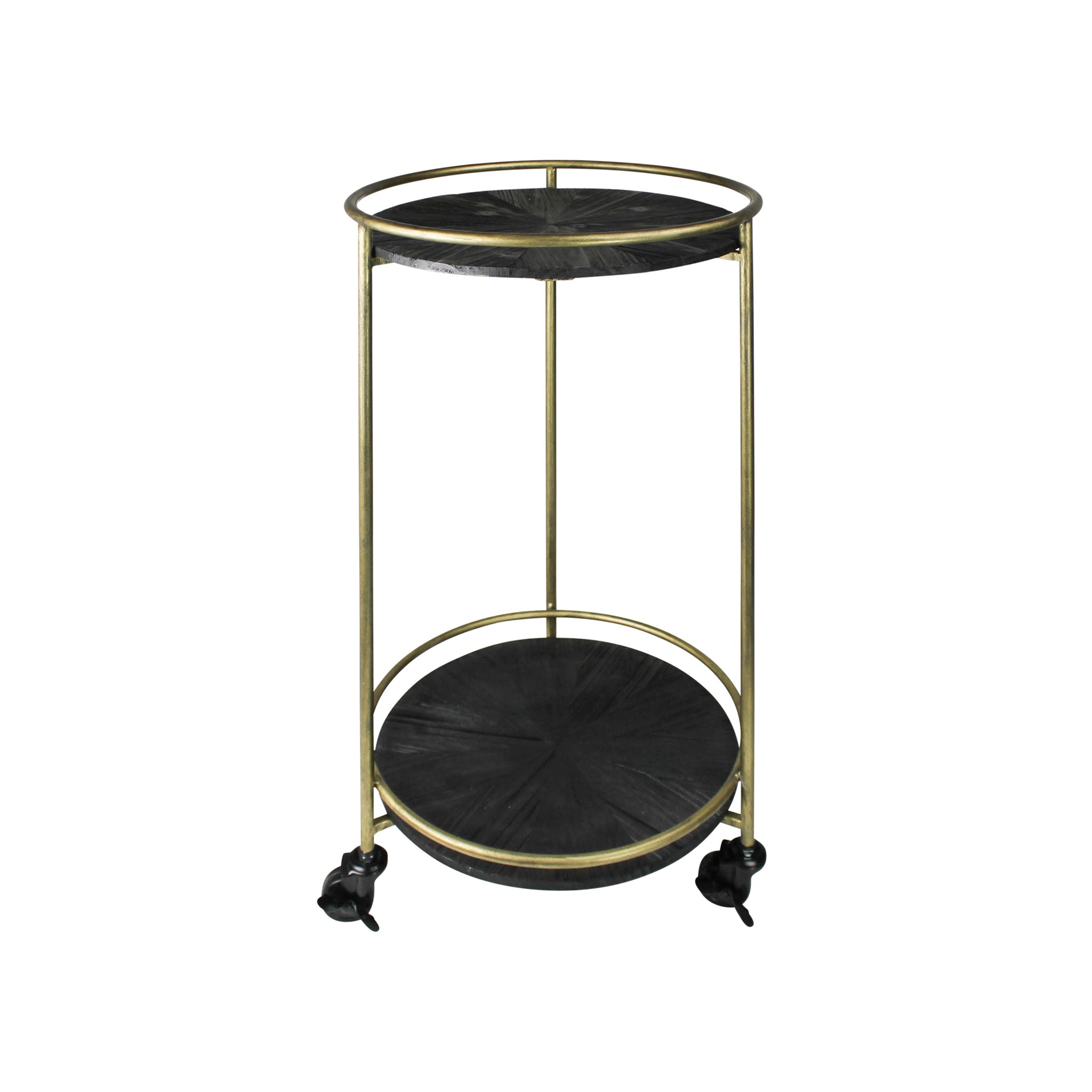 Pitigliano Brass Bar Cart