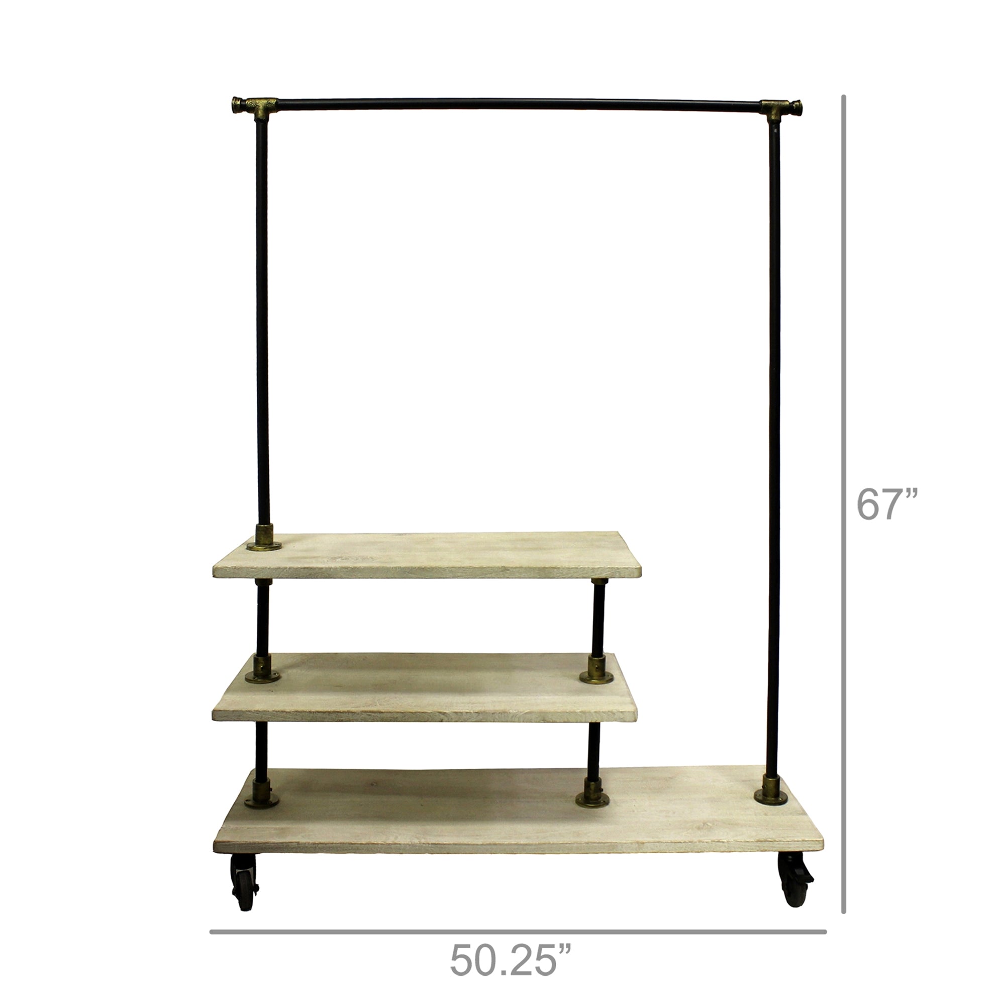 Foscarina Wood Iron Etagere