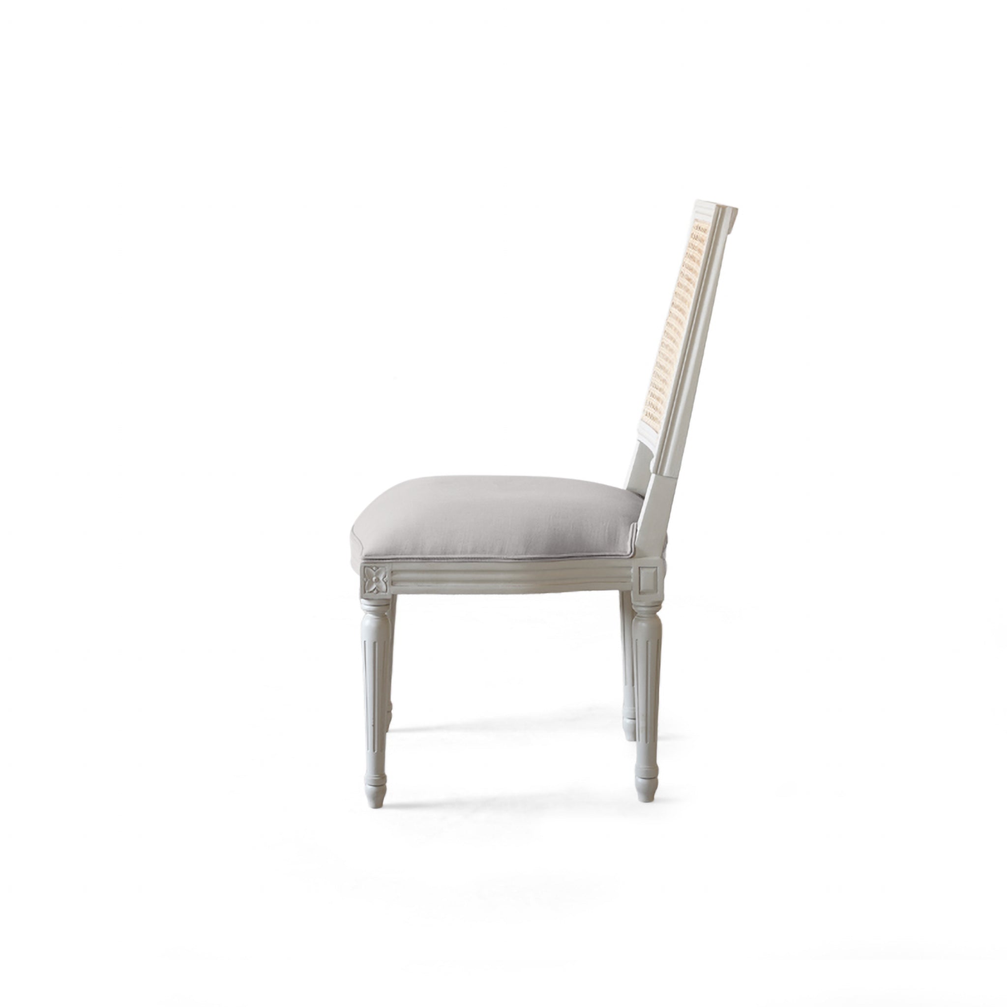 Gustavian Cane Back Side Chair - Set of 2