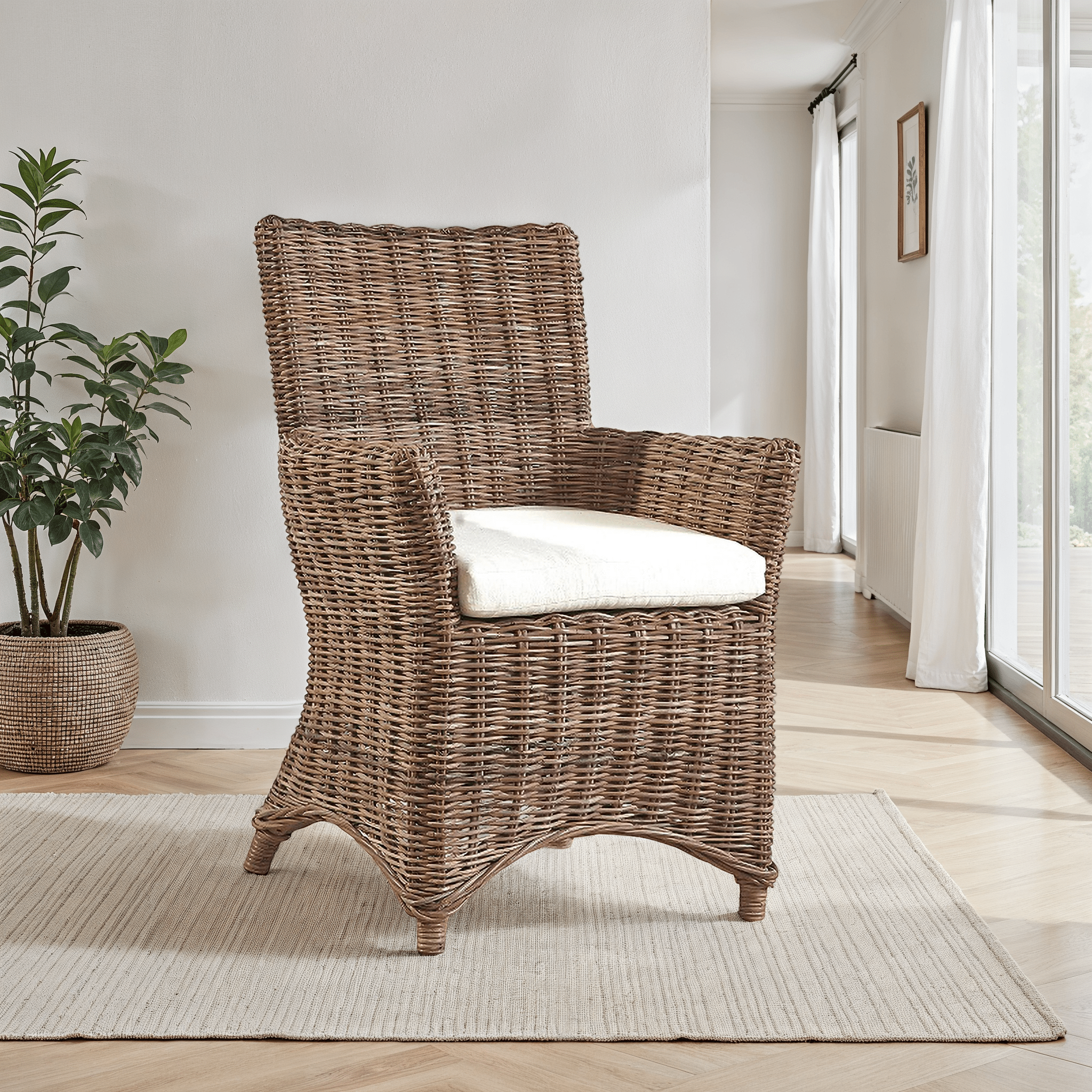Binjai Arm Chair - Wisteria
