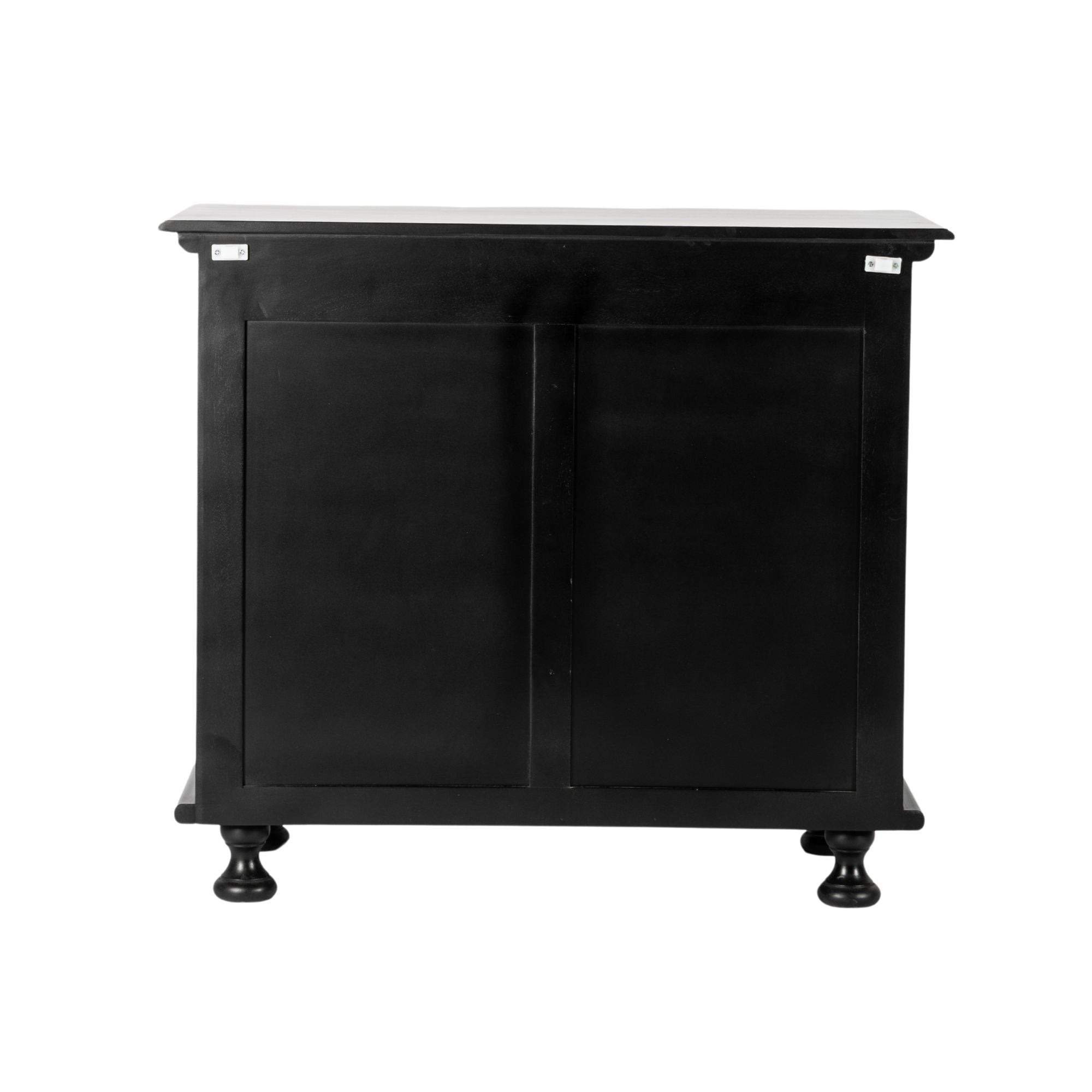 Black Bowfront Chest