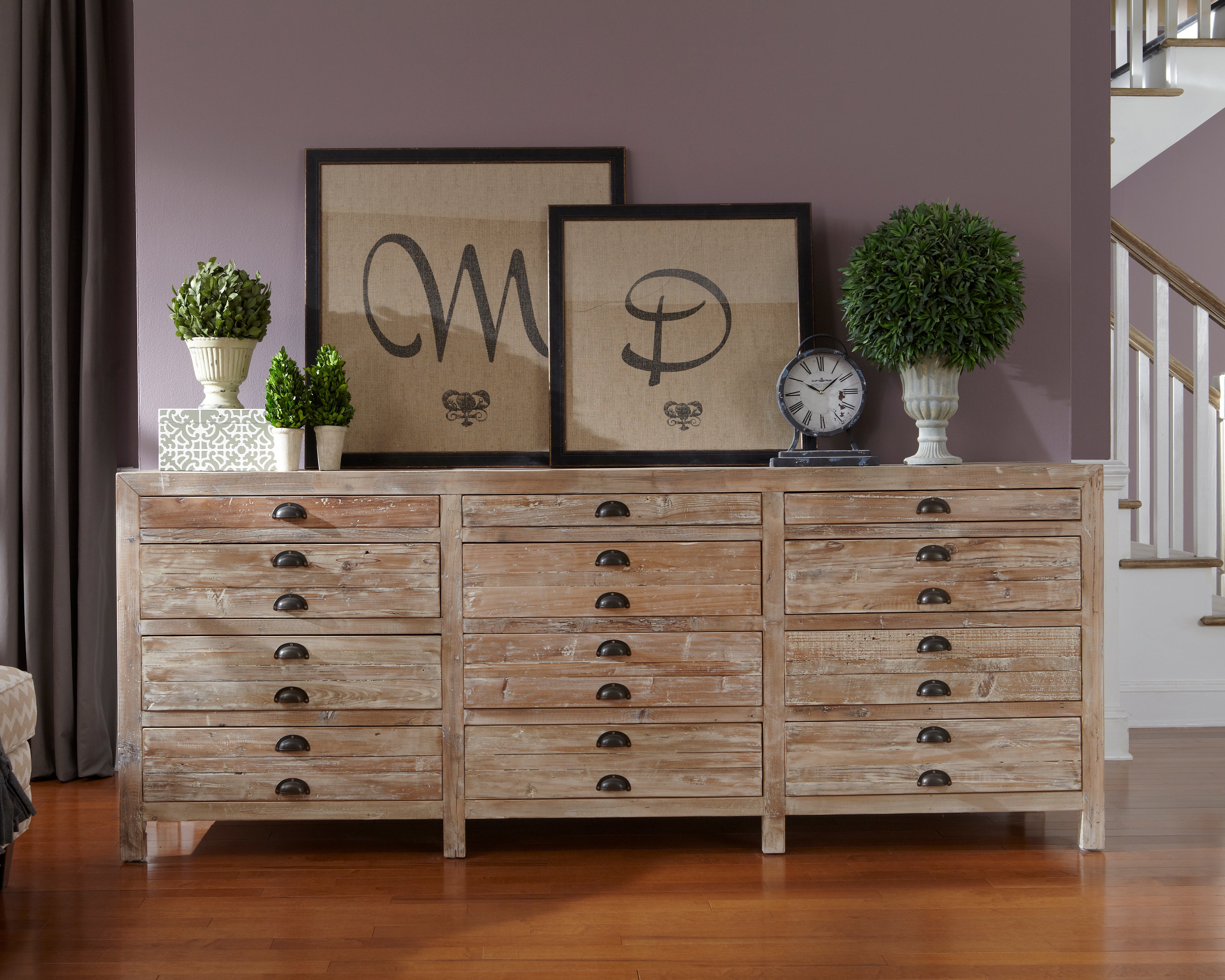 Foundry Weathered Pine Sideboard