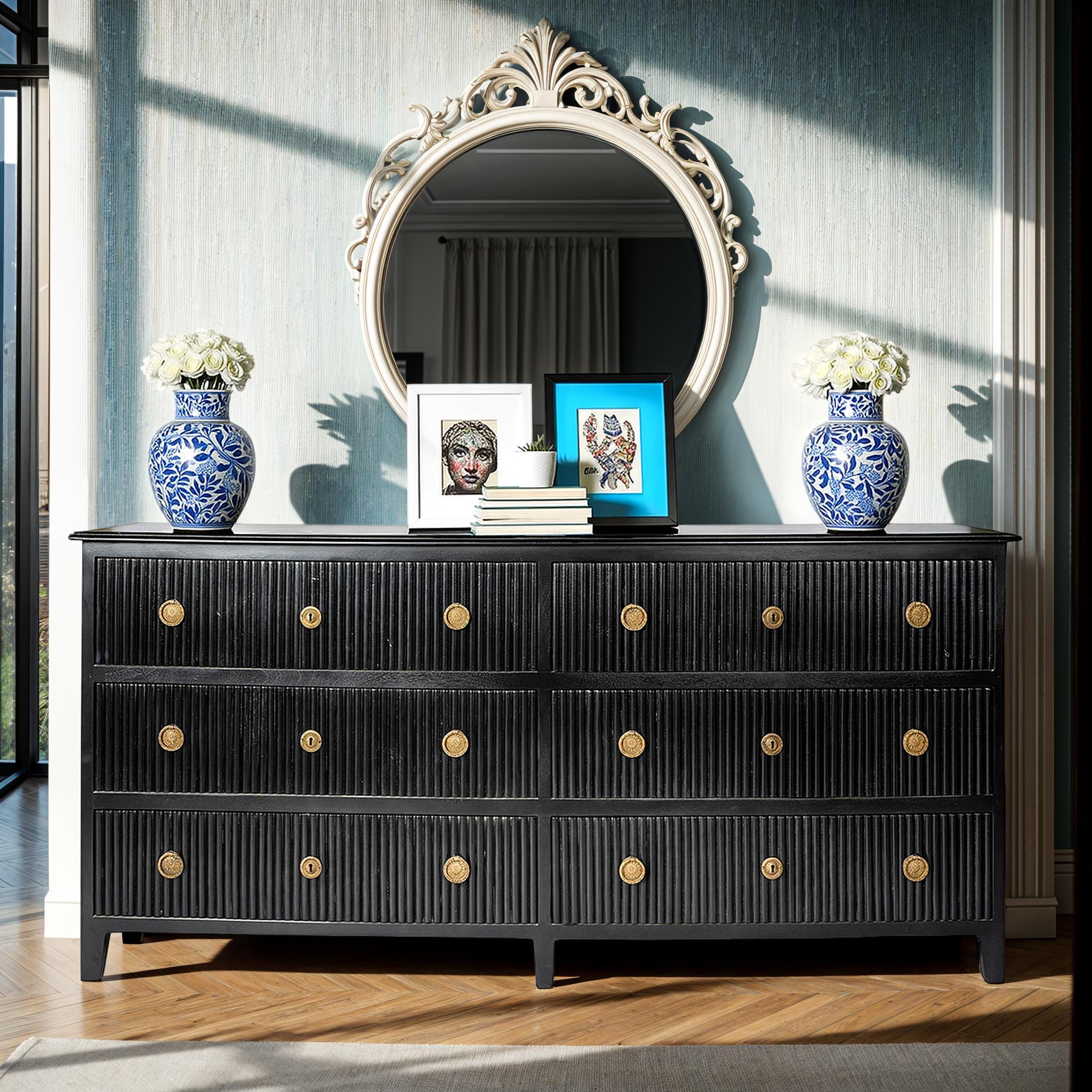 Lincoln 6 Drawer Dresser