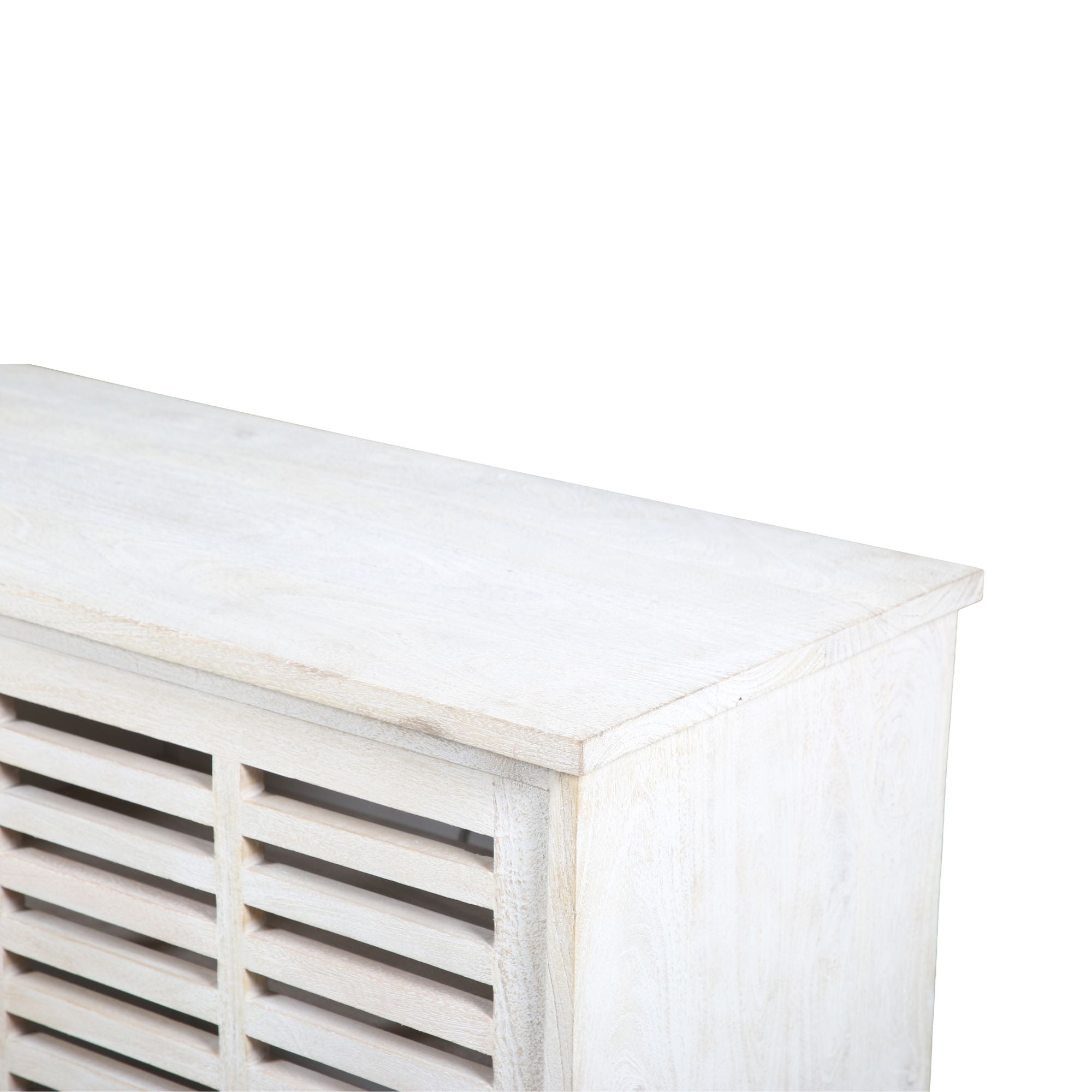 Rhodes Slatted Wood Sideboard