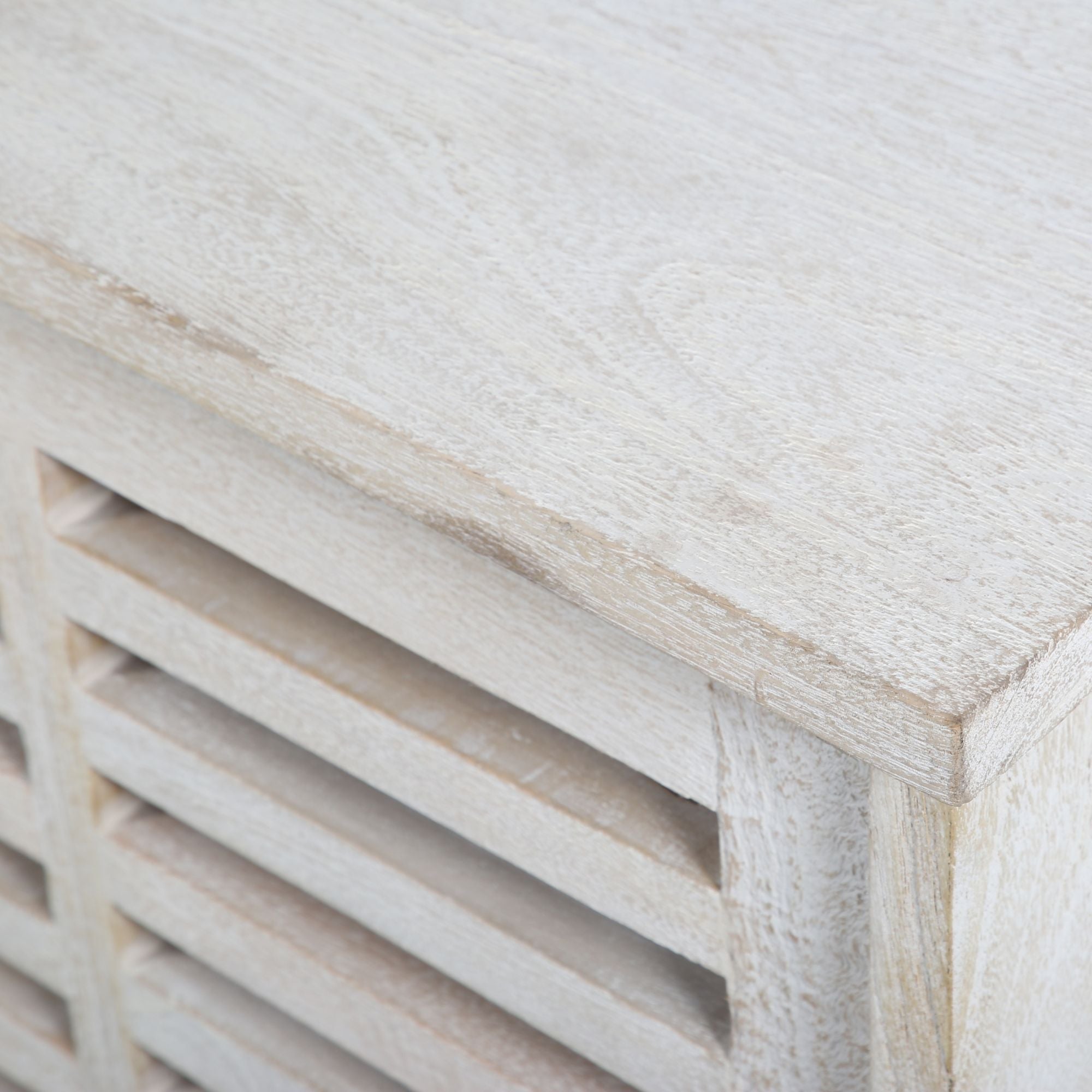 Rhodes Slatted Wood Sideboard