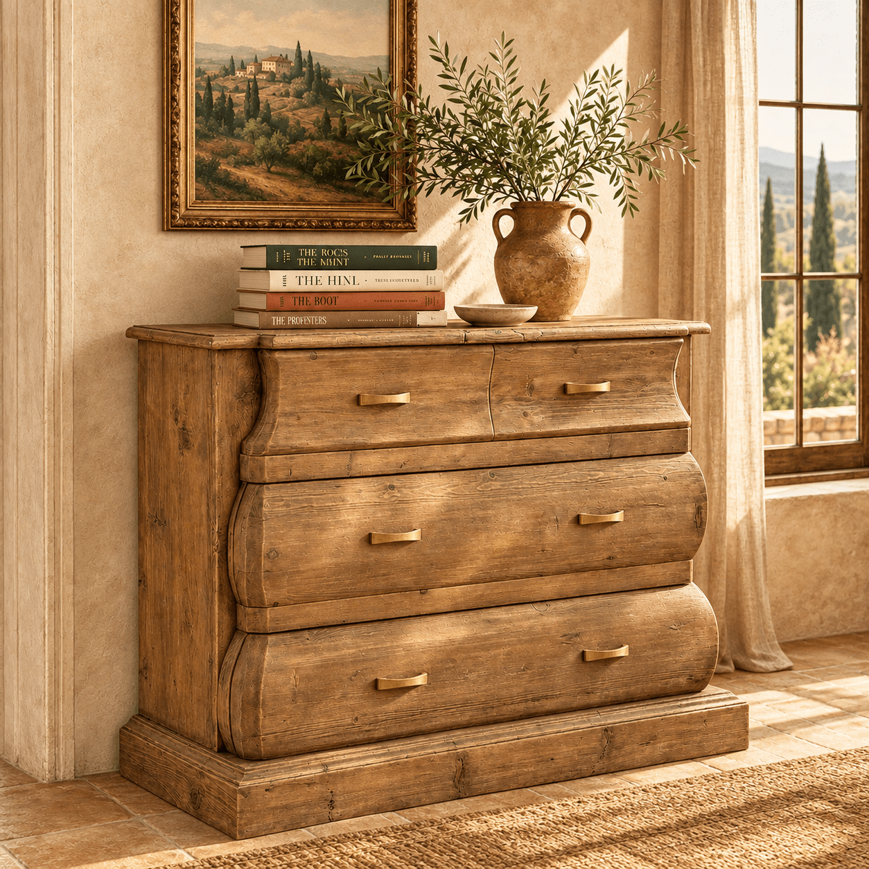 Valberg Reclaimed Wood Chest - Wisteria
