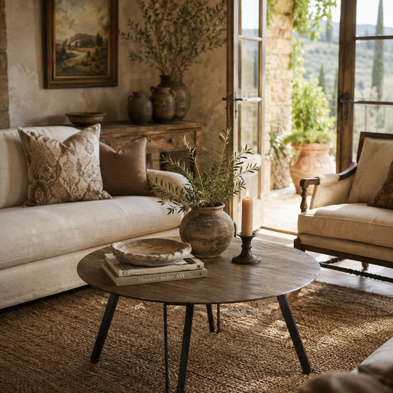 Voss Round Coffee Table