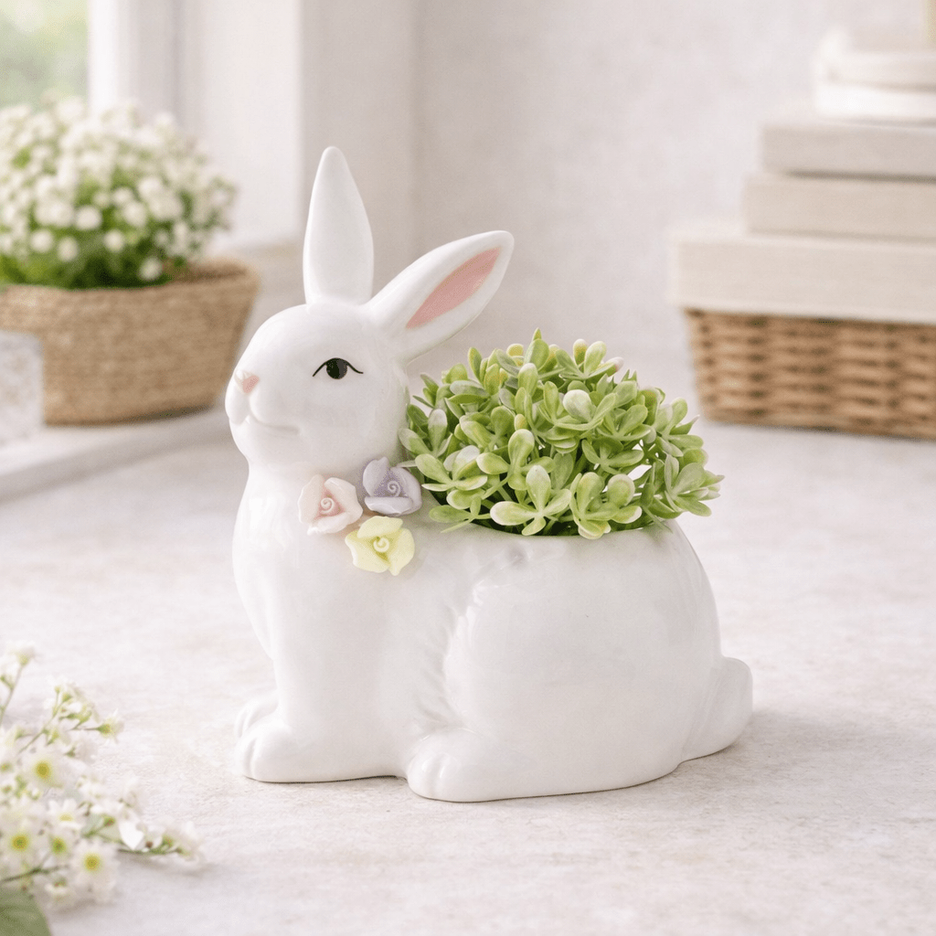 Zelphira Bunny Planter - Wisteria