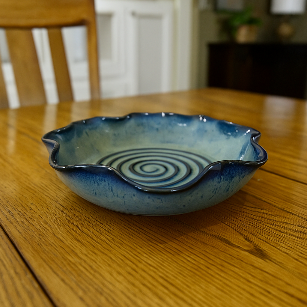 Aegean Fluted Bowl
