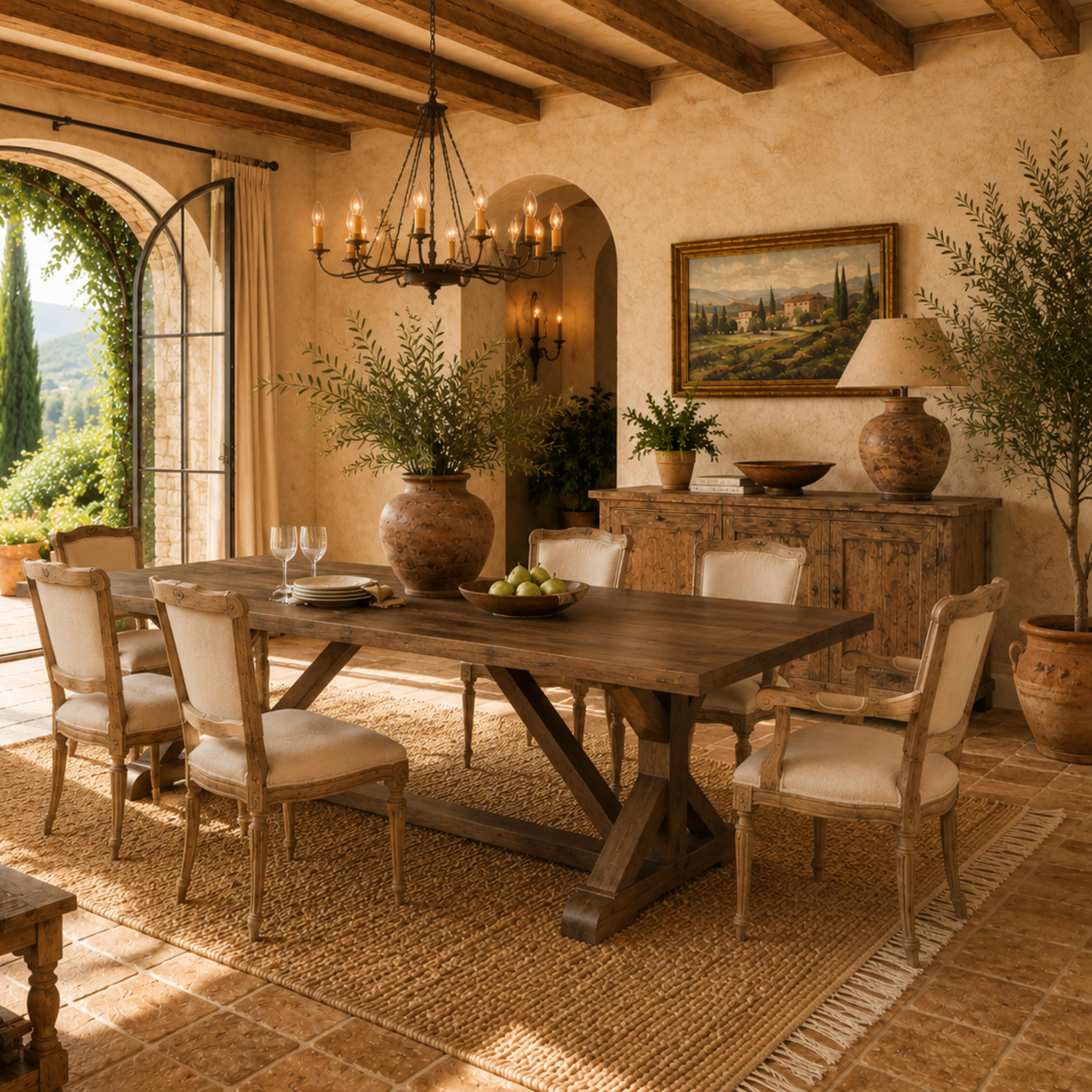 Everard Reclaimed Wood Dining Table
