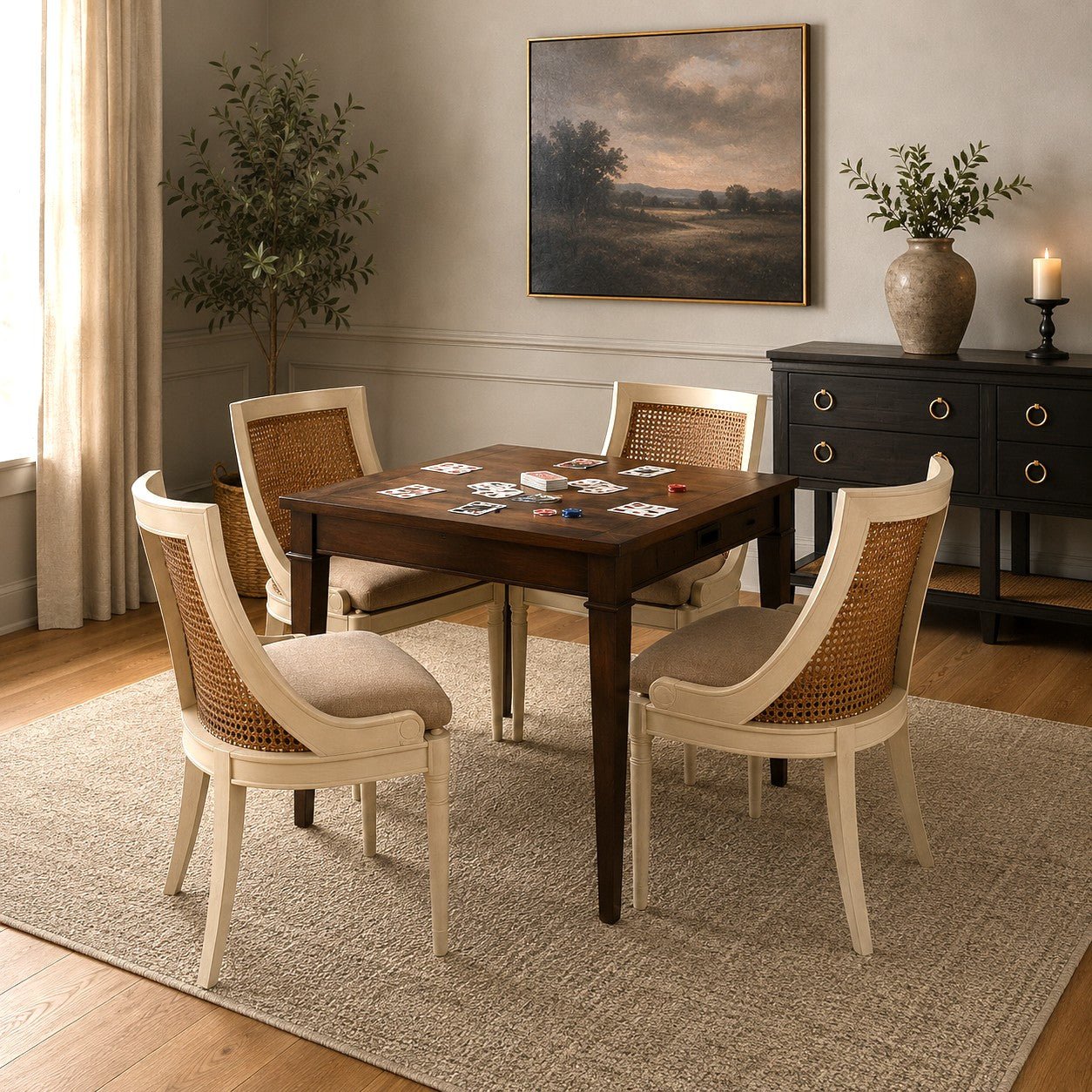 Linz Cane Back Dining Chair - Wisteria