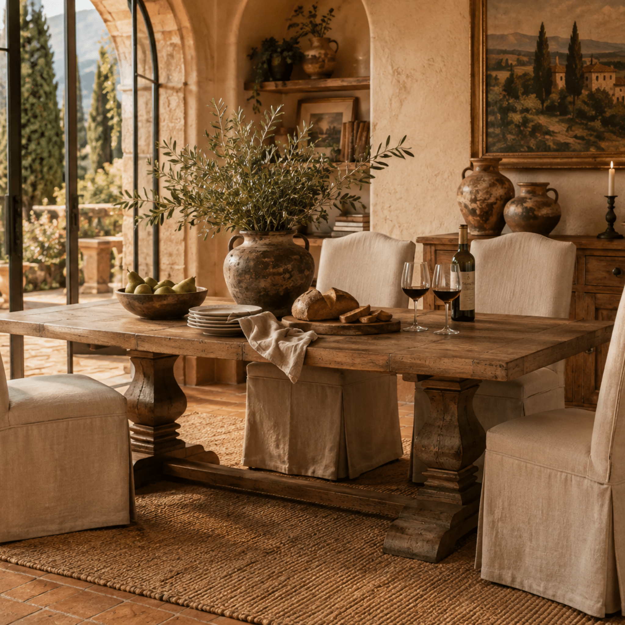Manor House Extension Dining Table - Wisteria