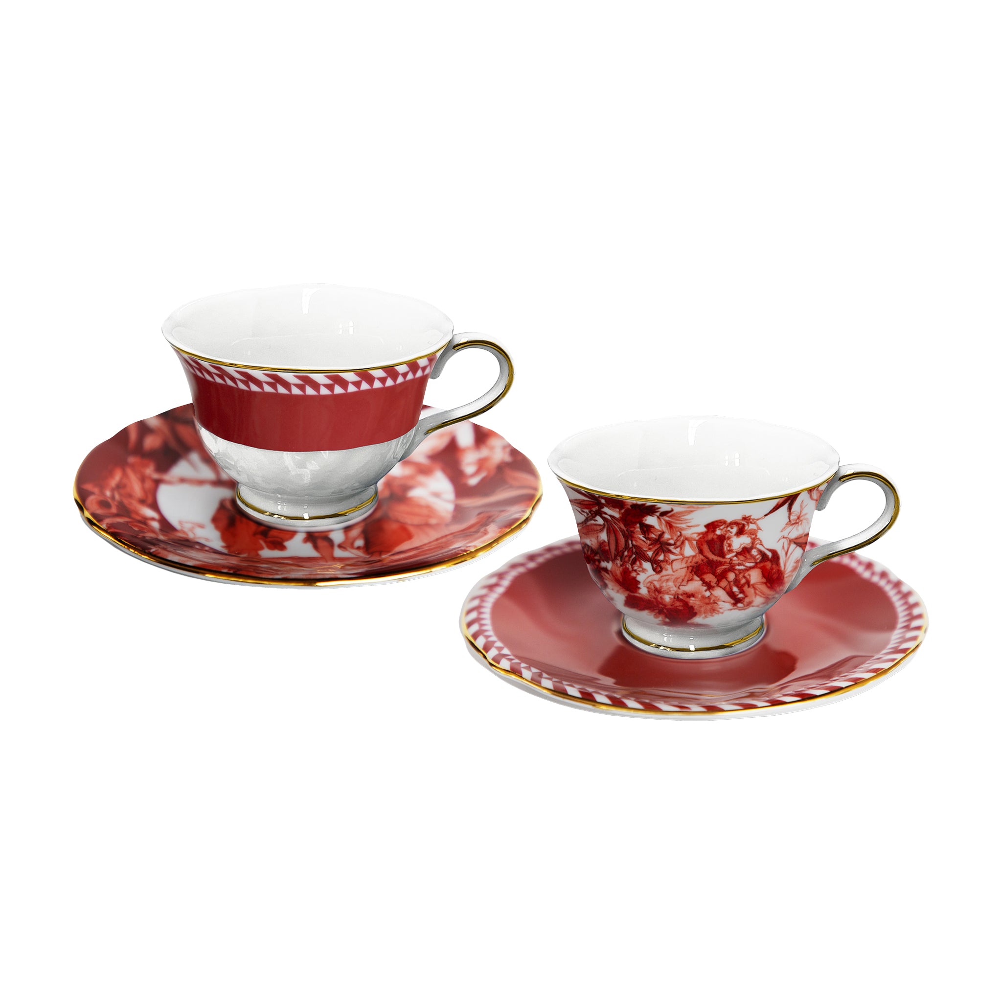 Antoinette Teacups, Set of 2