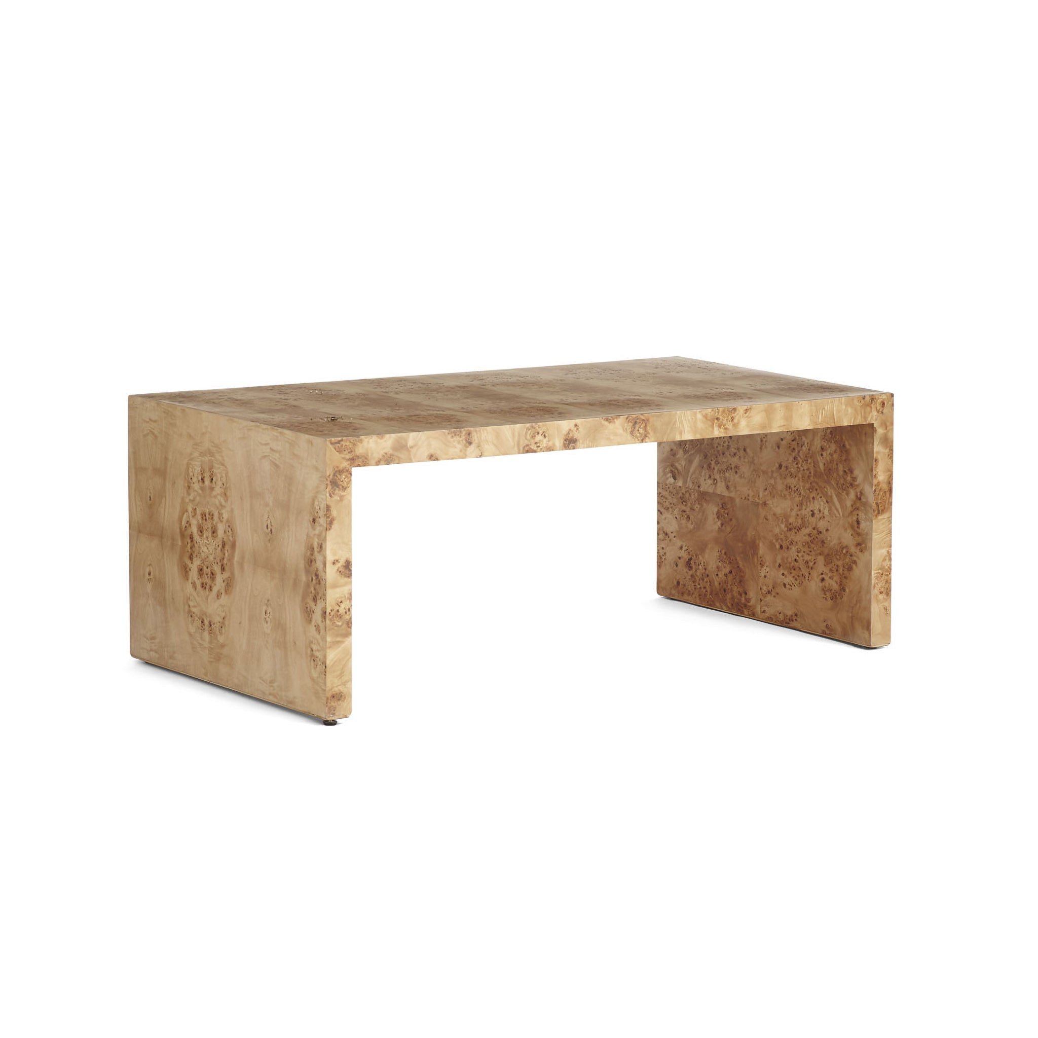 Oslo Burl Wood Veneer Coffee Table