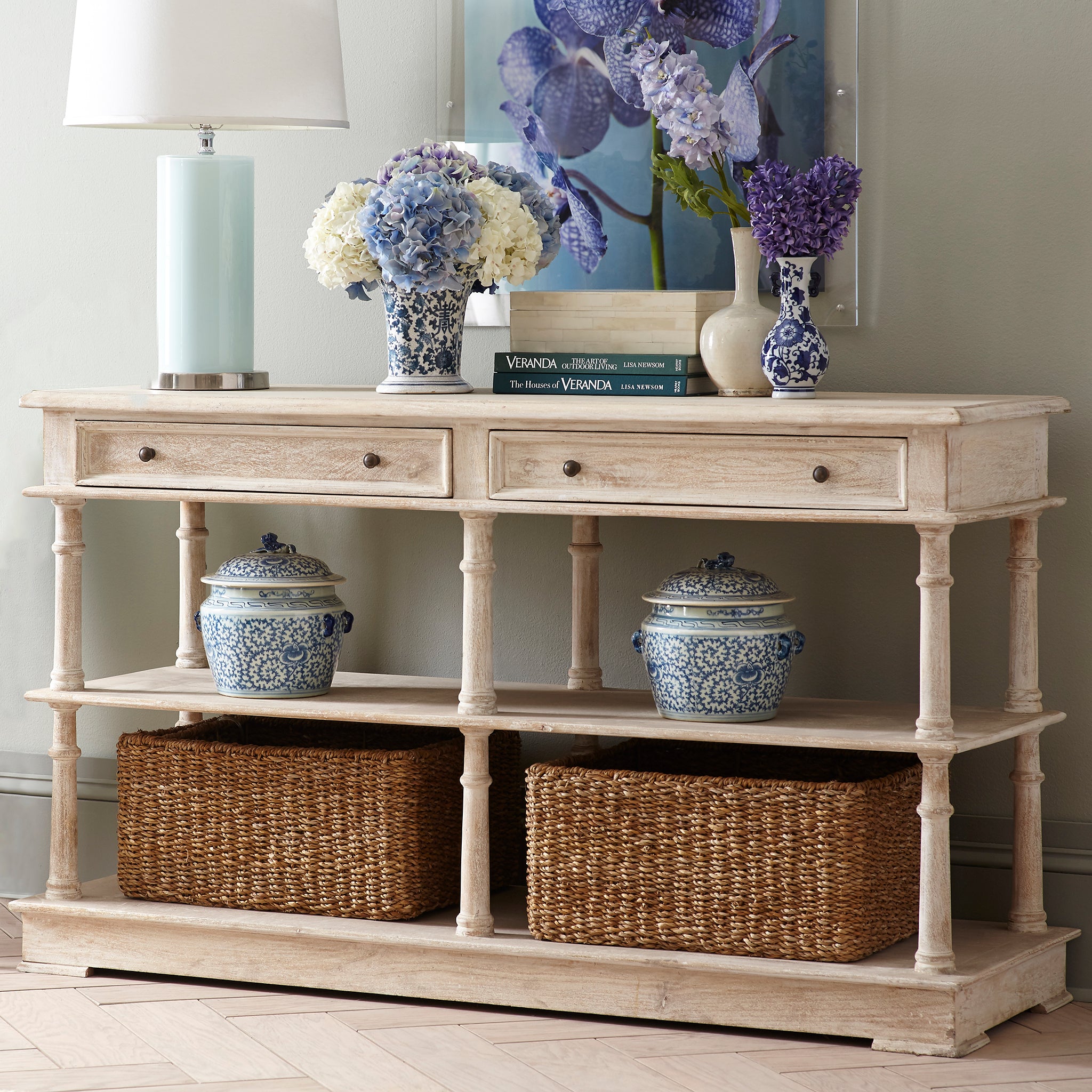 Majestic Wood Console