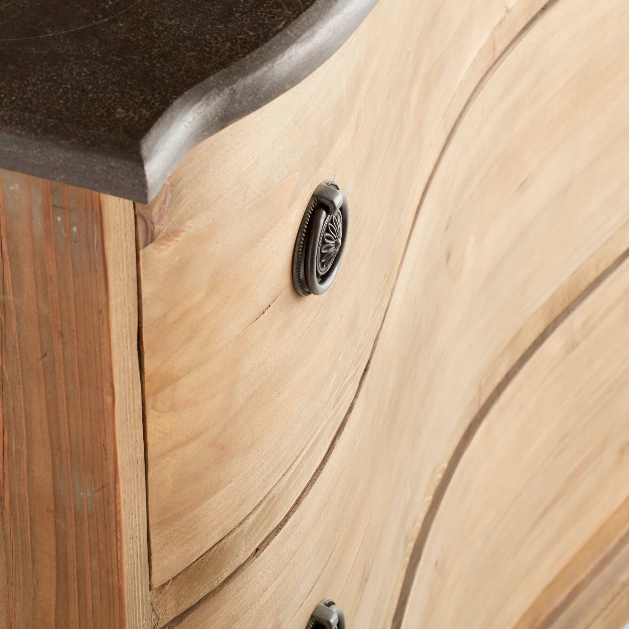 Swedish Bowfront Chest