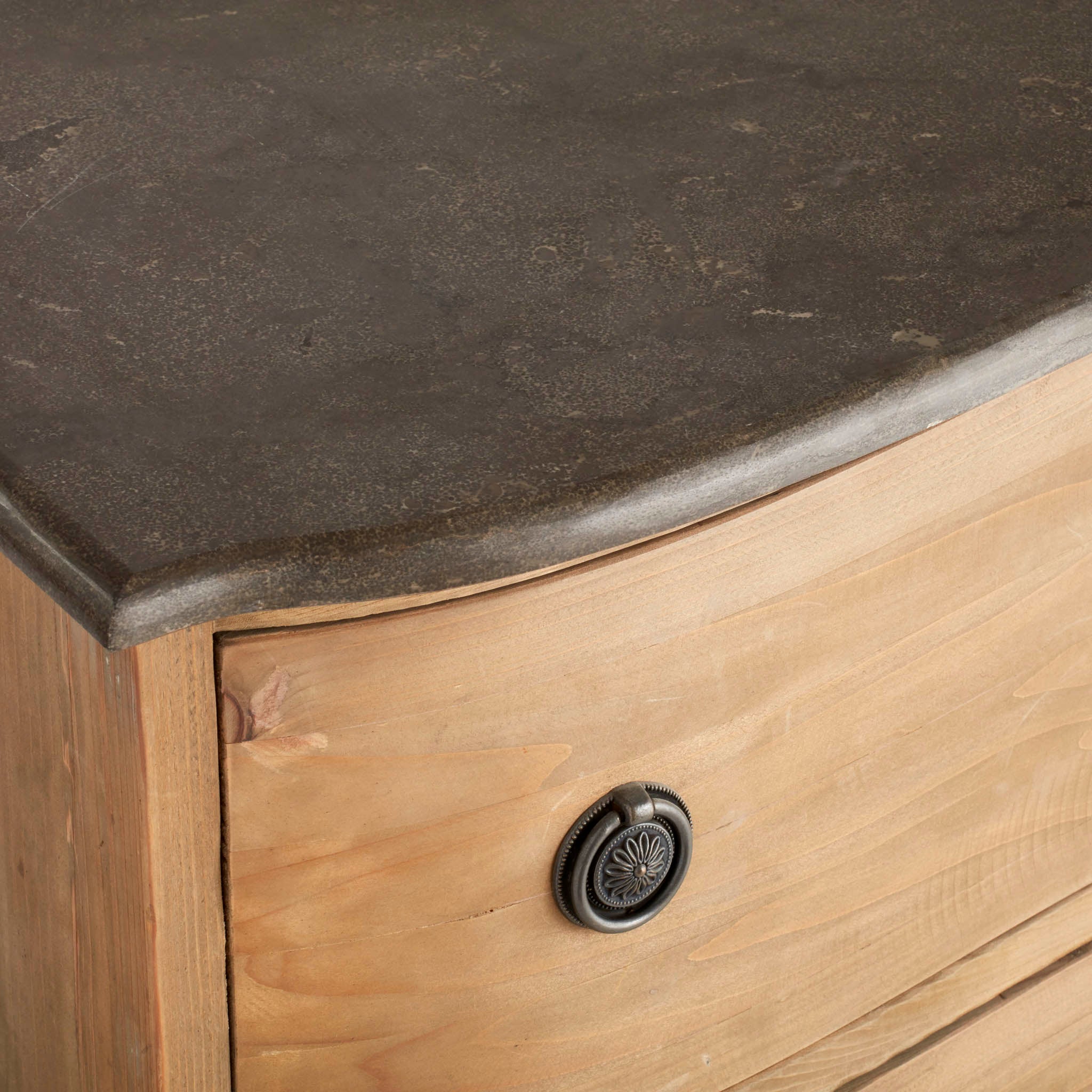 Swedish Bowfront Chest