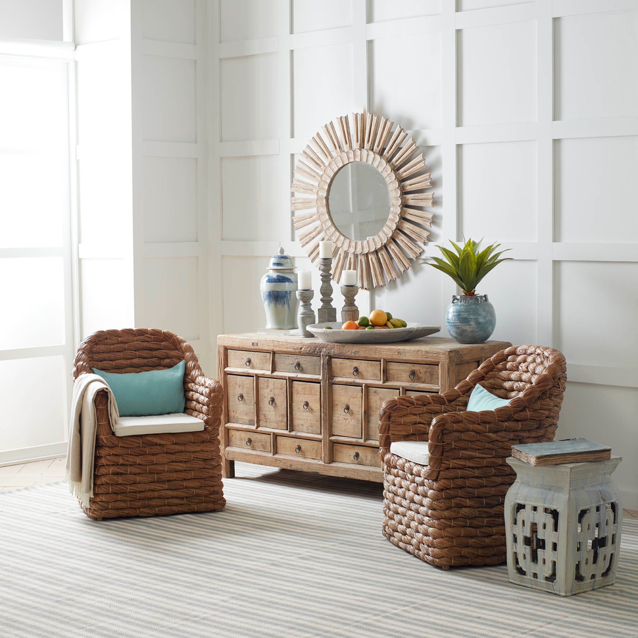 Vintage Chinese Rice Cabinet