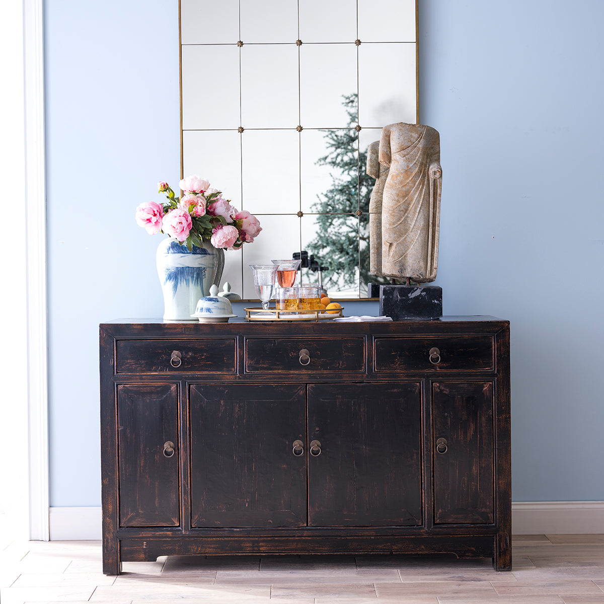 Distressed Chinese Console