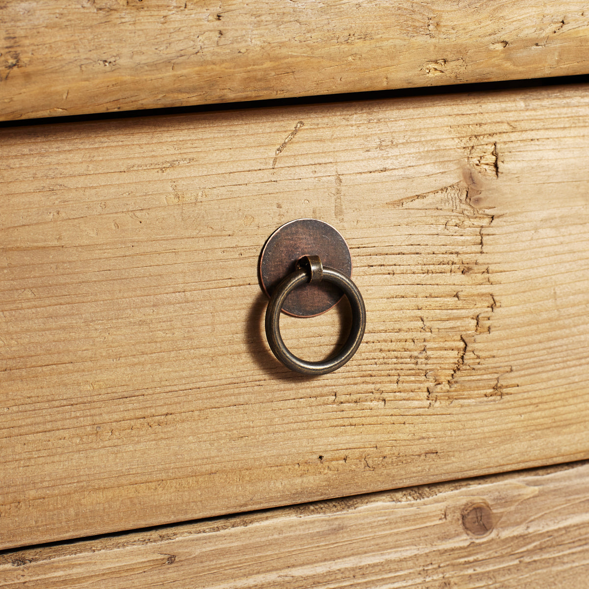 Vintage Chinese Butcher's Accent Table