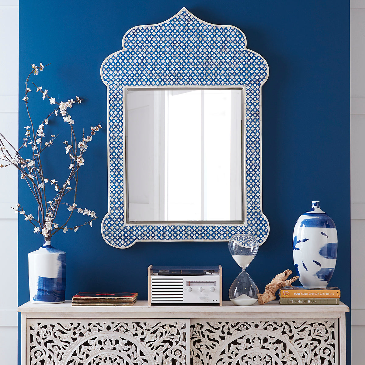 Jodhpur Bone Inlay Mirror