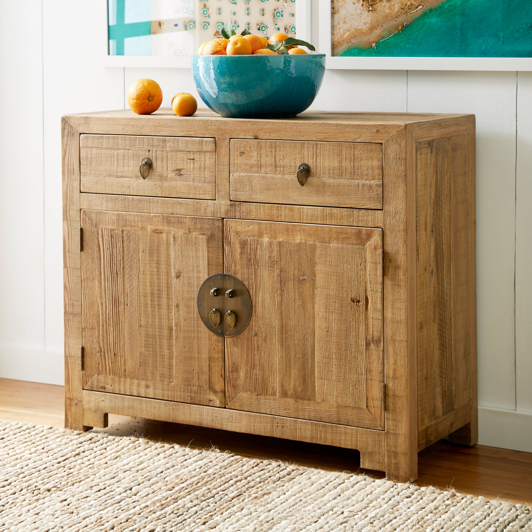 Chinese Reclaimed Wood Chest