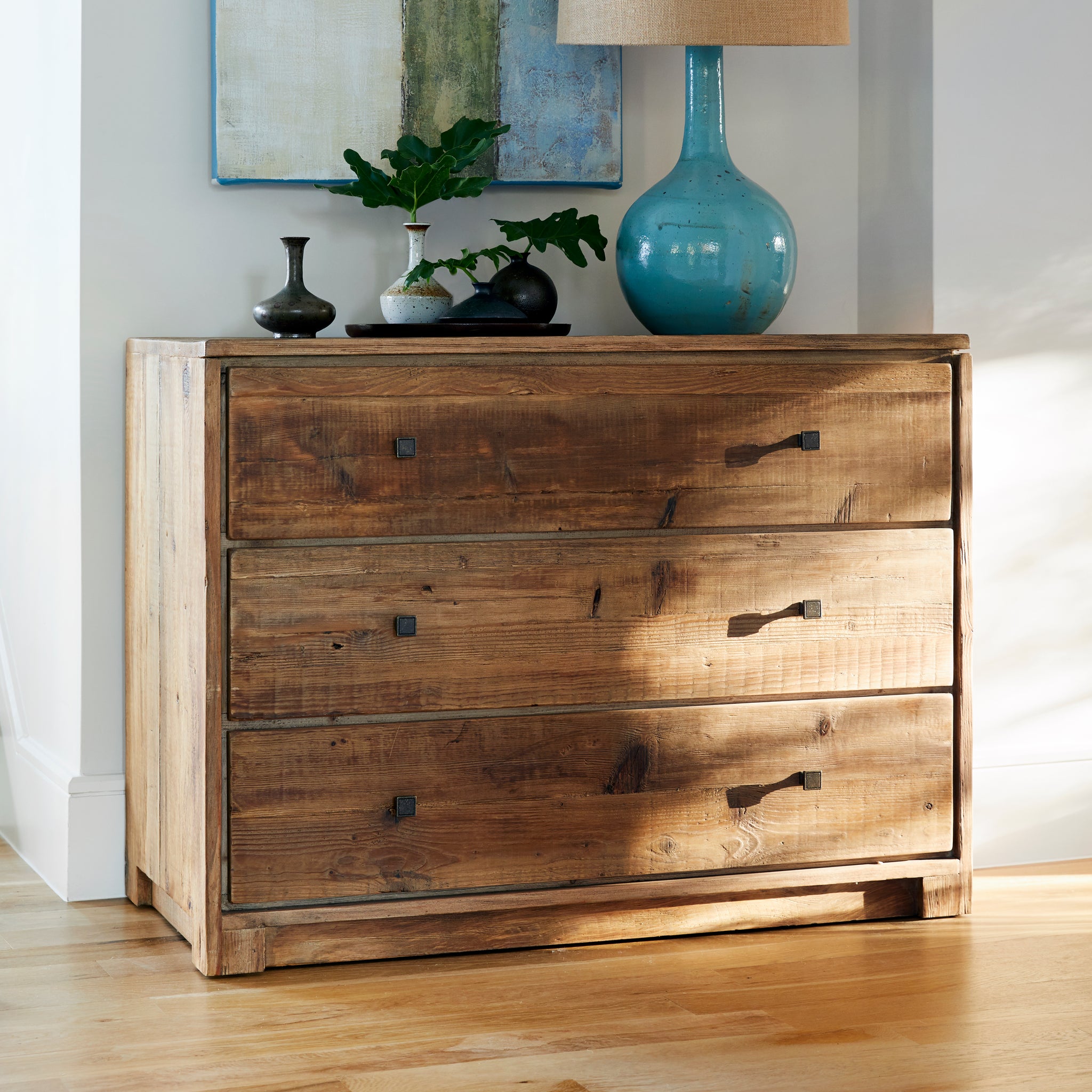 Modern Rustic Reclaimed Wood Chest