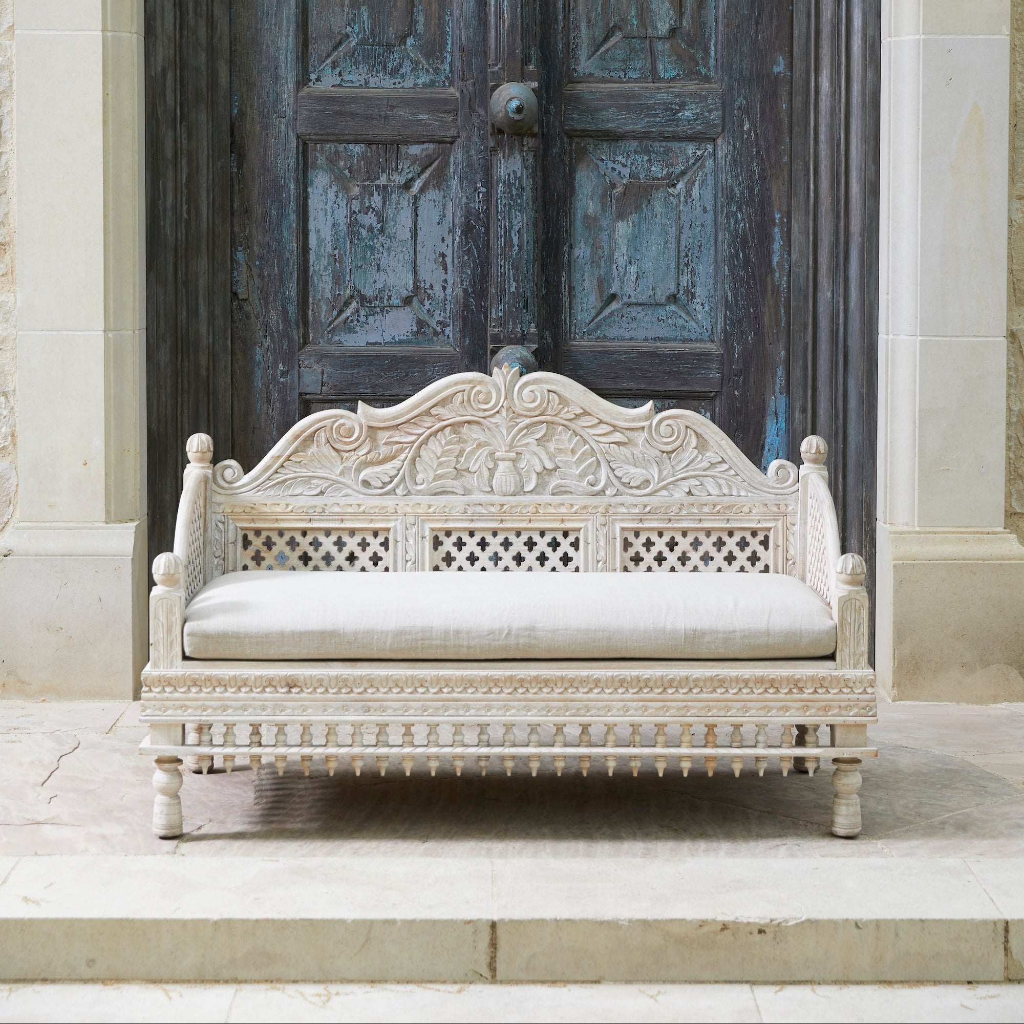 Rana Wooden Bench - Wisteria