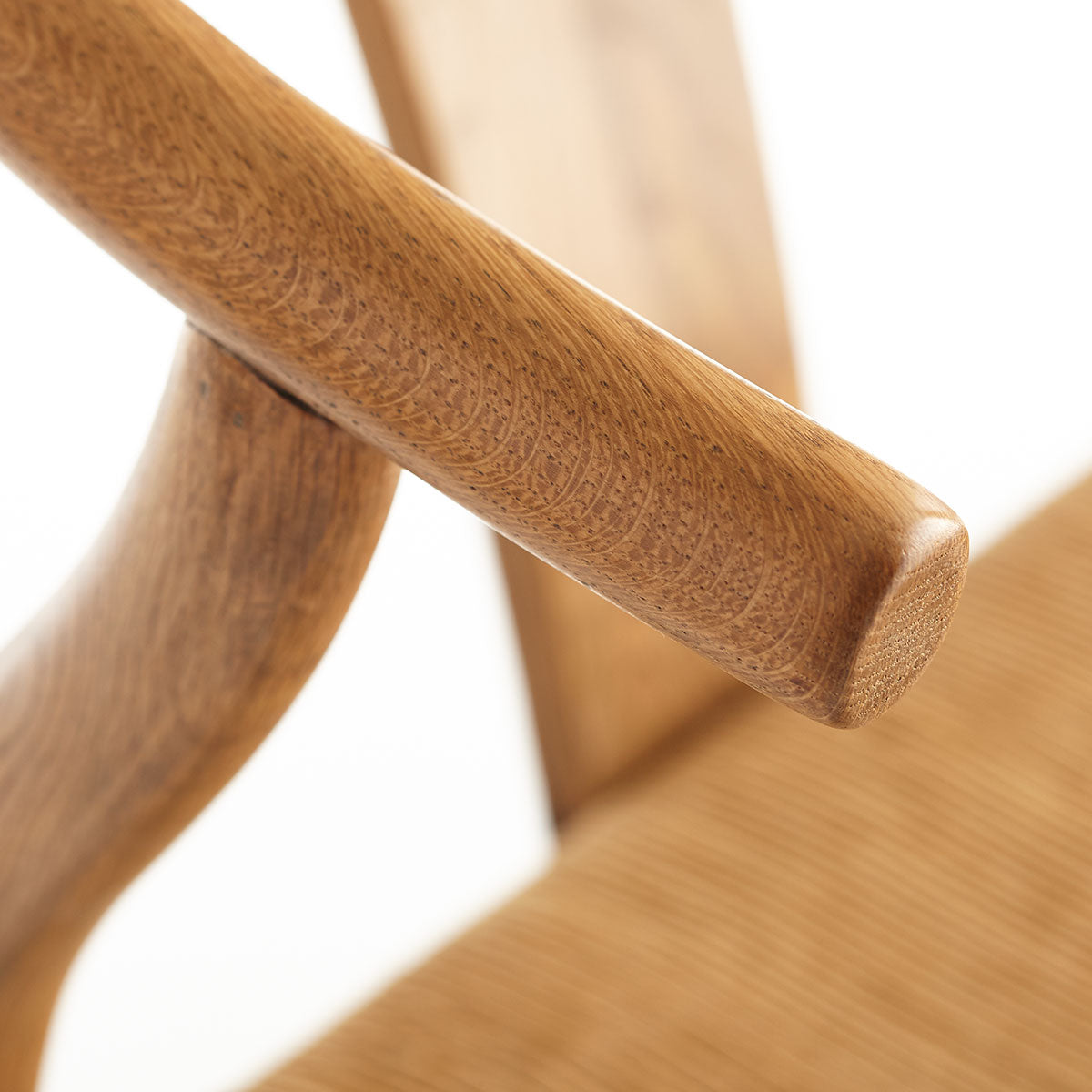 Danish Oak Bar Stool - Natural