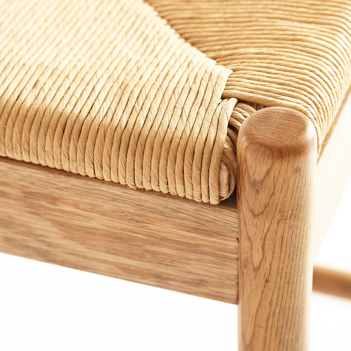 Danish Oak Bar Stool - Natural
