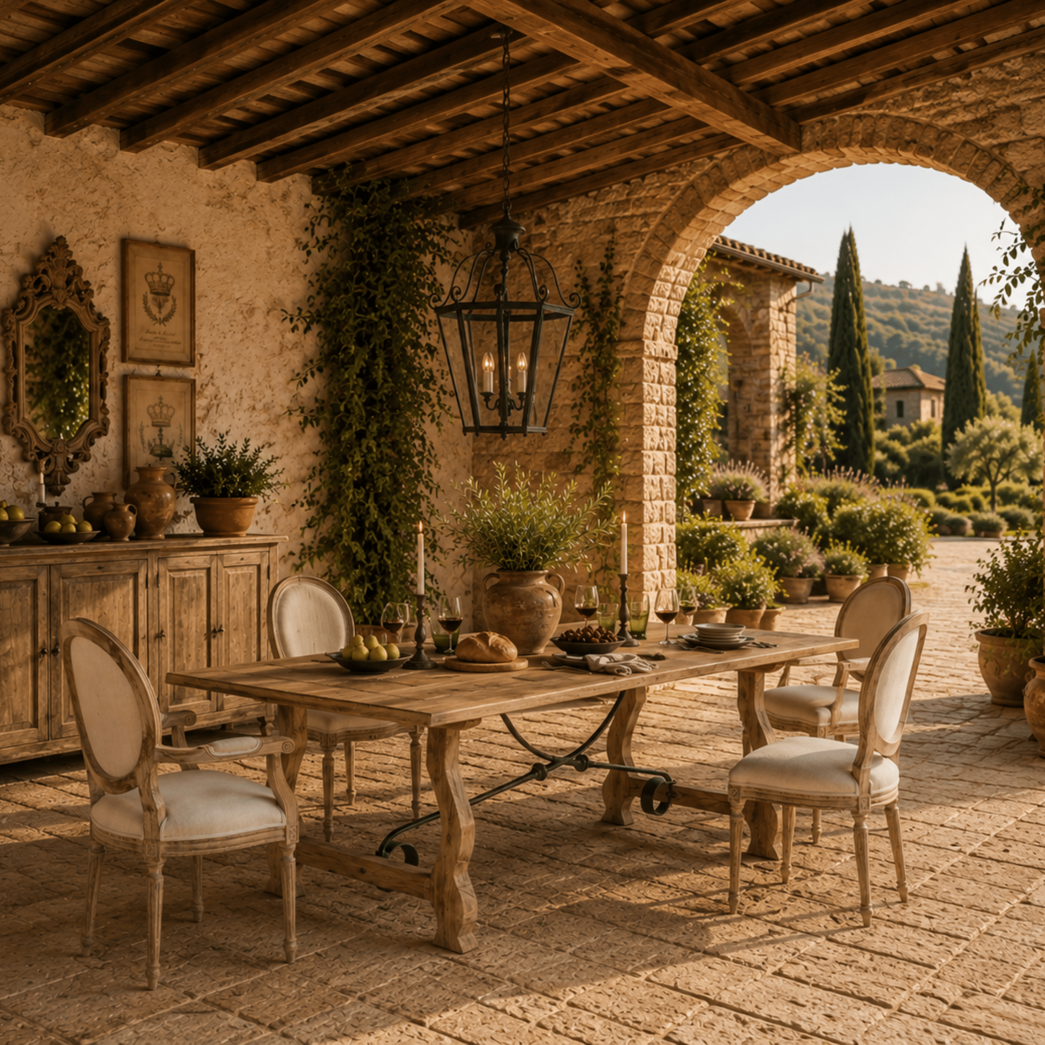 Zurita Dining Table - Wisteria