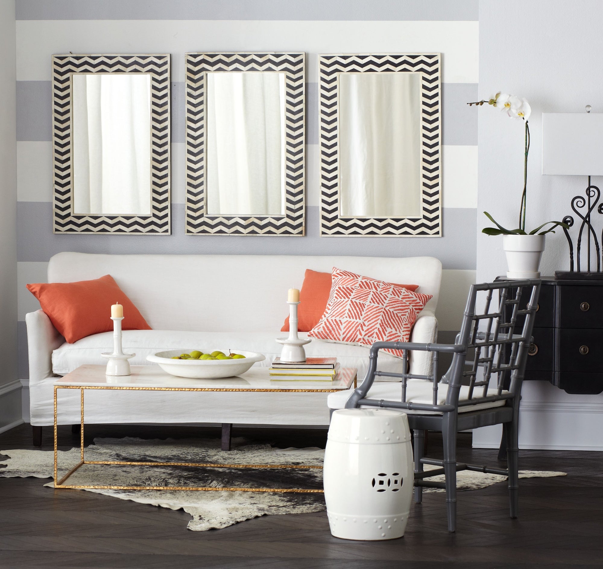 Gold Leaf Coffee Table