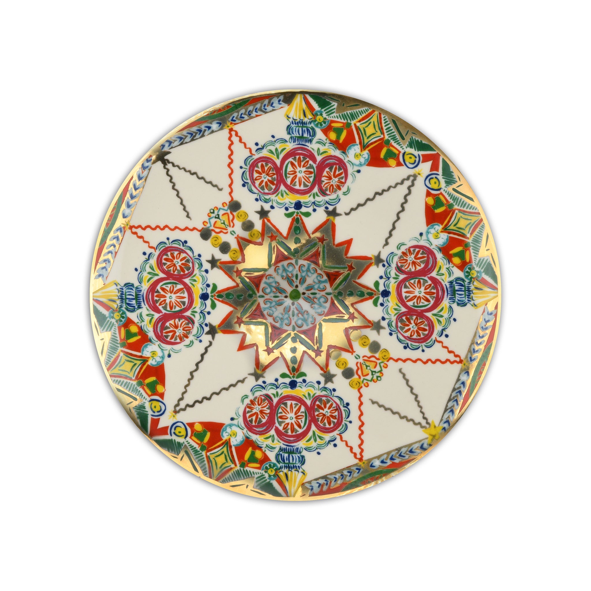 Kaleidoscope Dessert Plate
