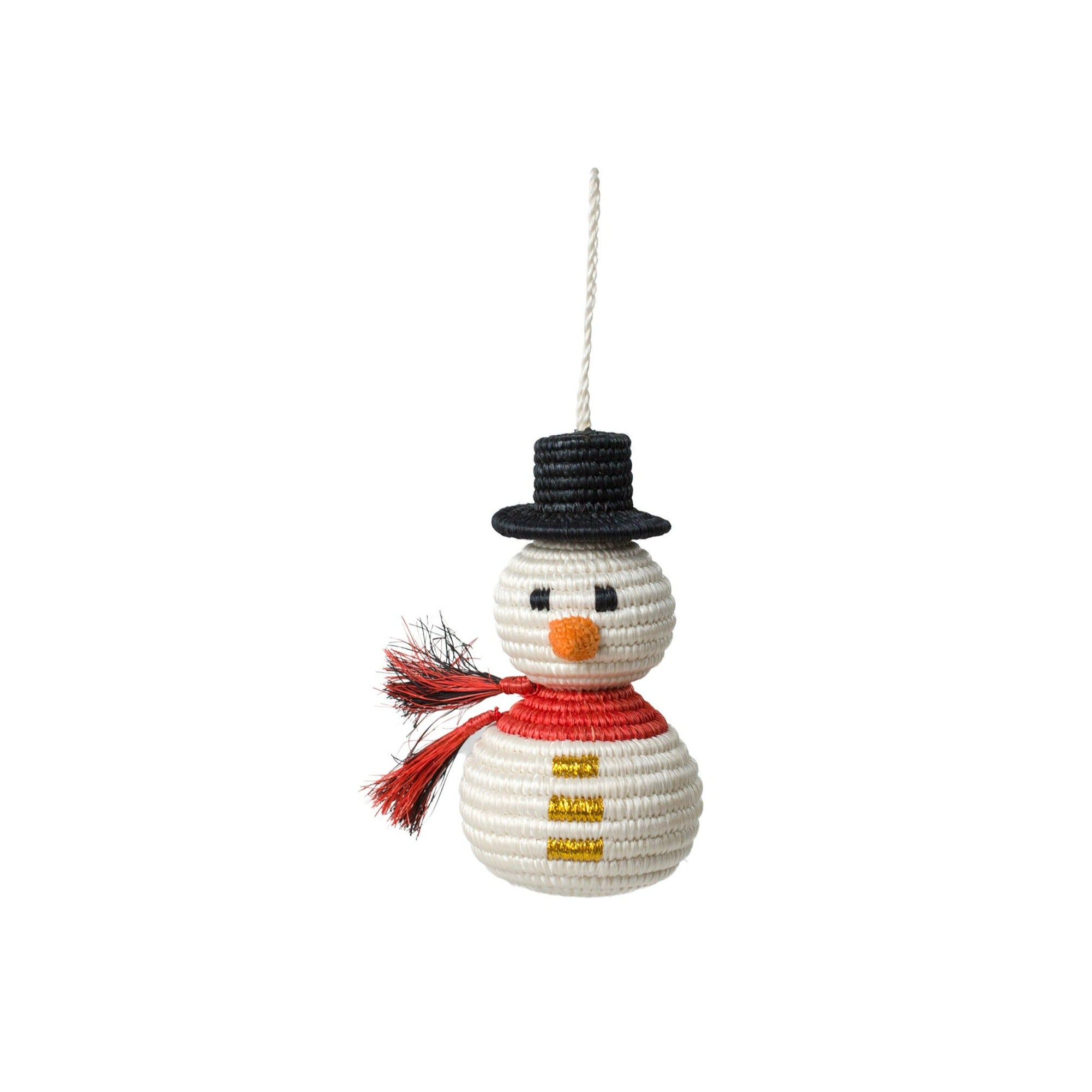 Dapper Snowman Ornament