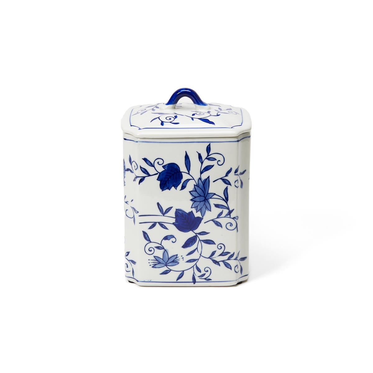 Floral Porcelain Tea Jar