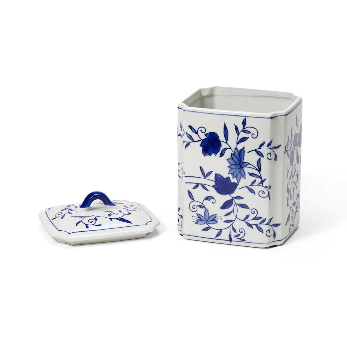 Floral Porcelain Tea Jar