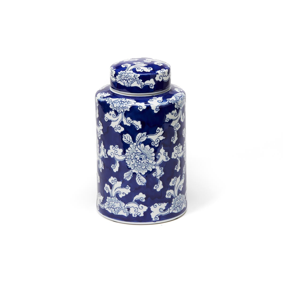 Chinoiserie Porcelain Tea Caddy