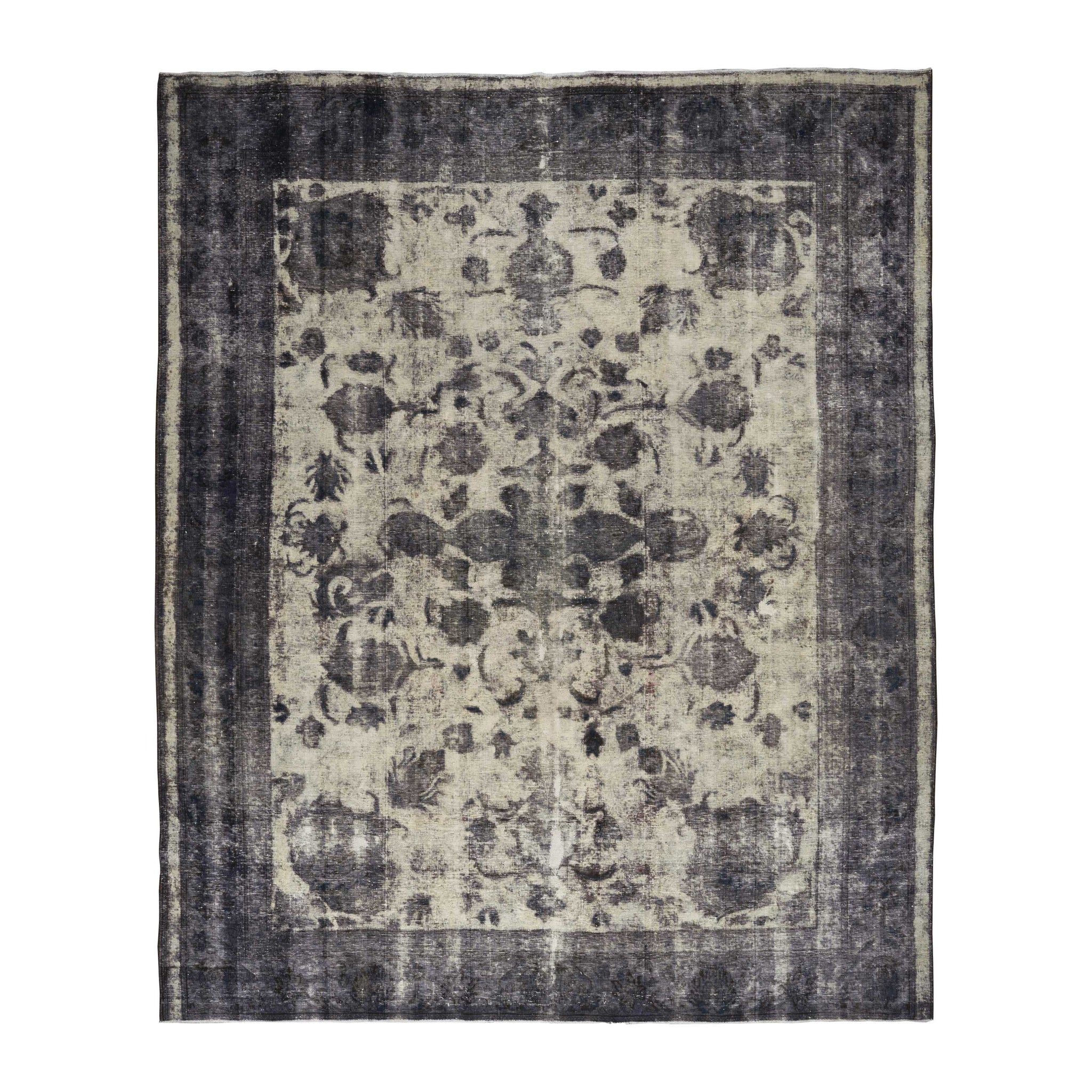 Shahpuri Distressed Floral Rug