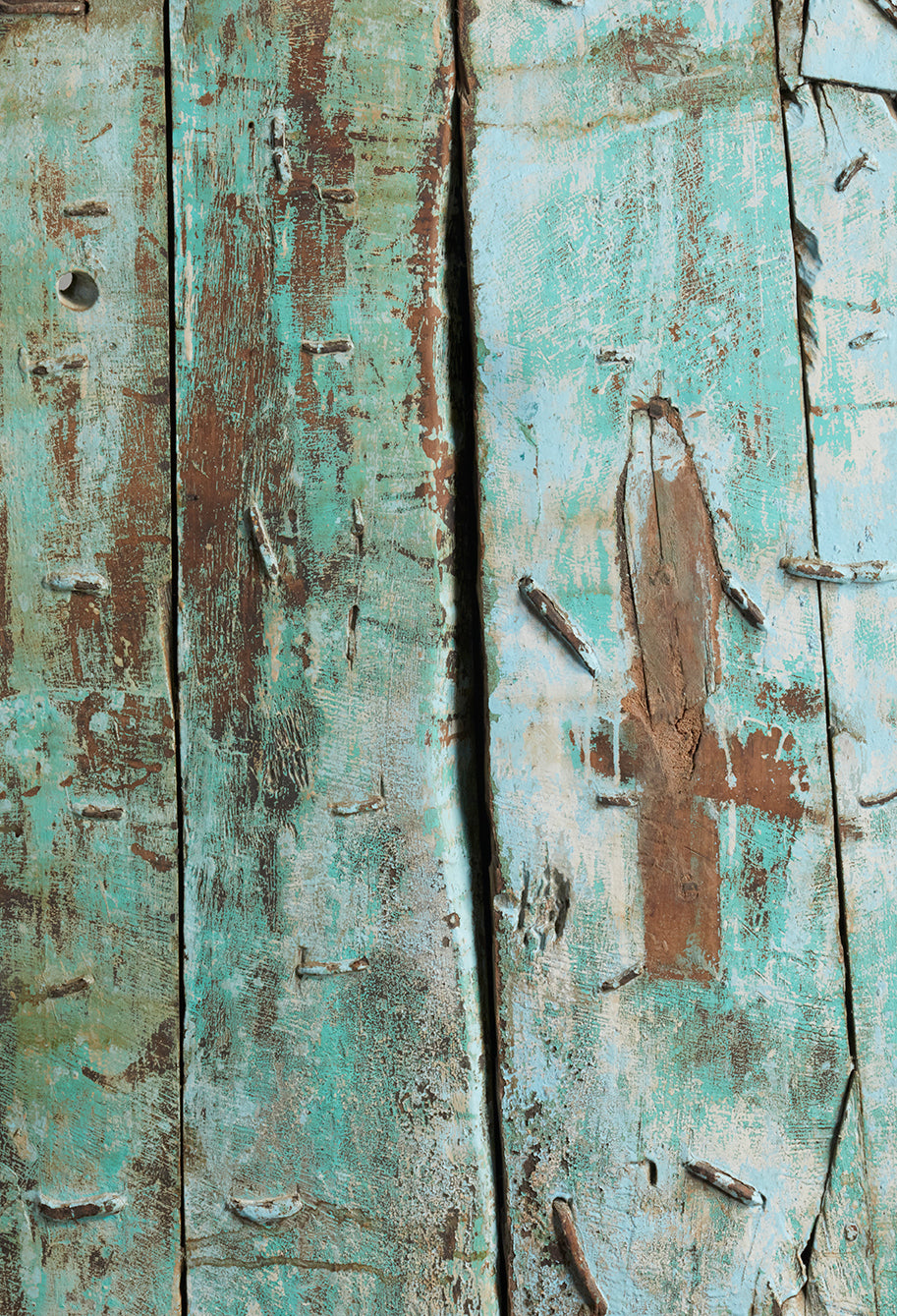 Blue Haveli Carved Door