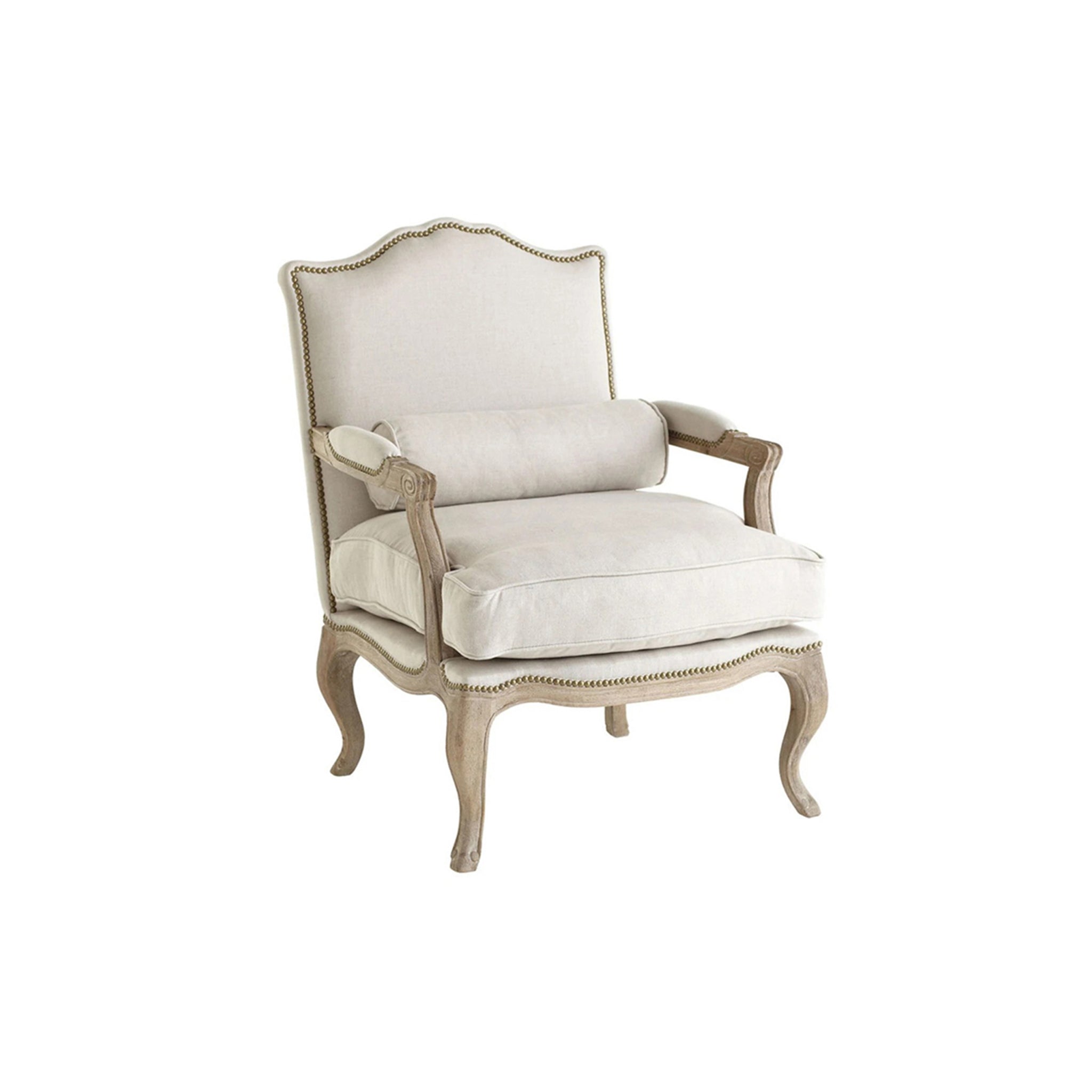 Studded Lounge Armchair