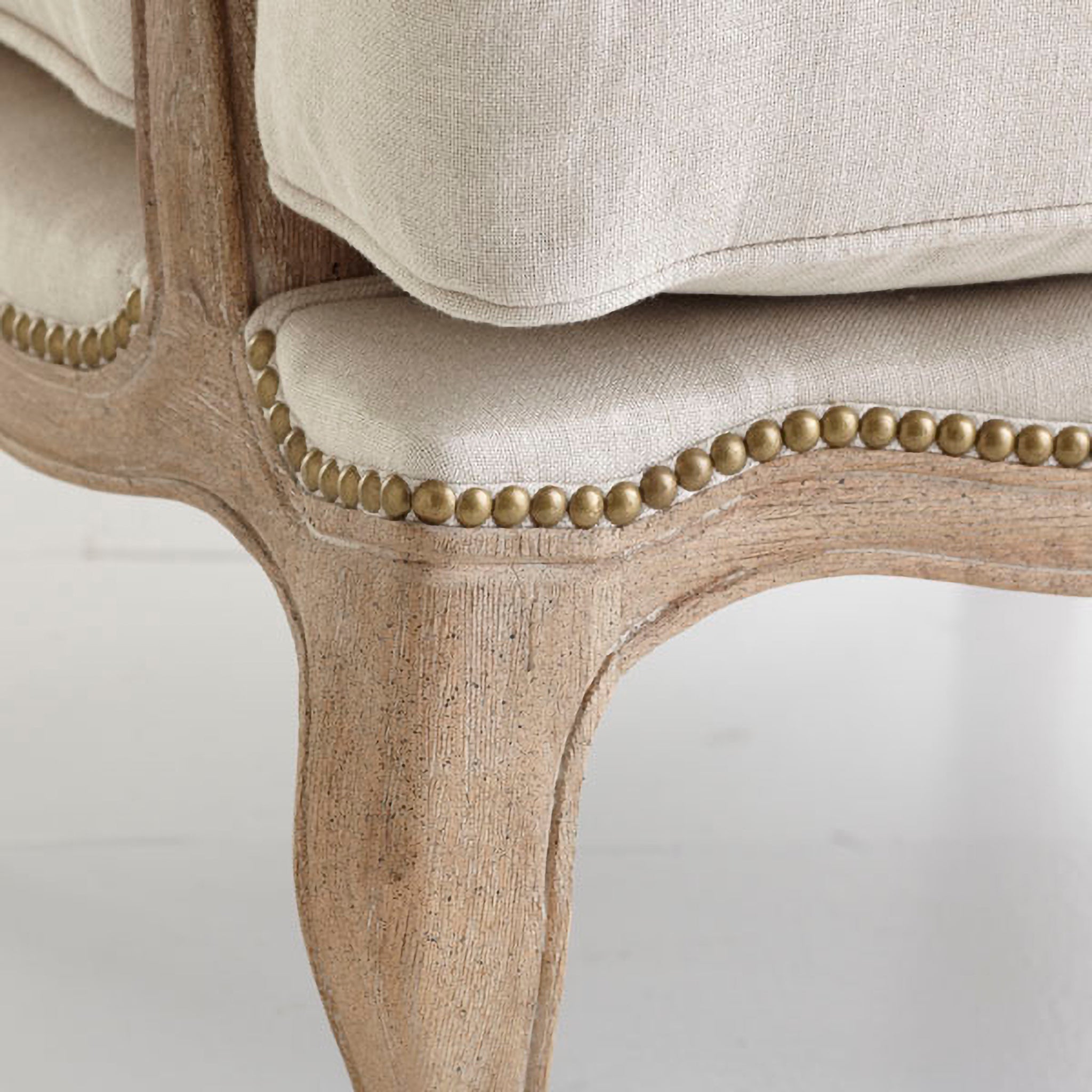 Studded Lounge Armchair