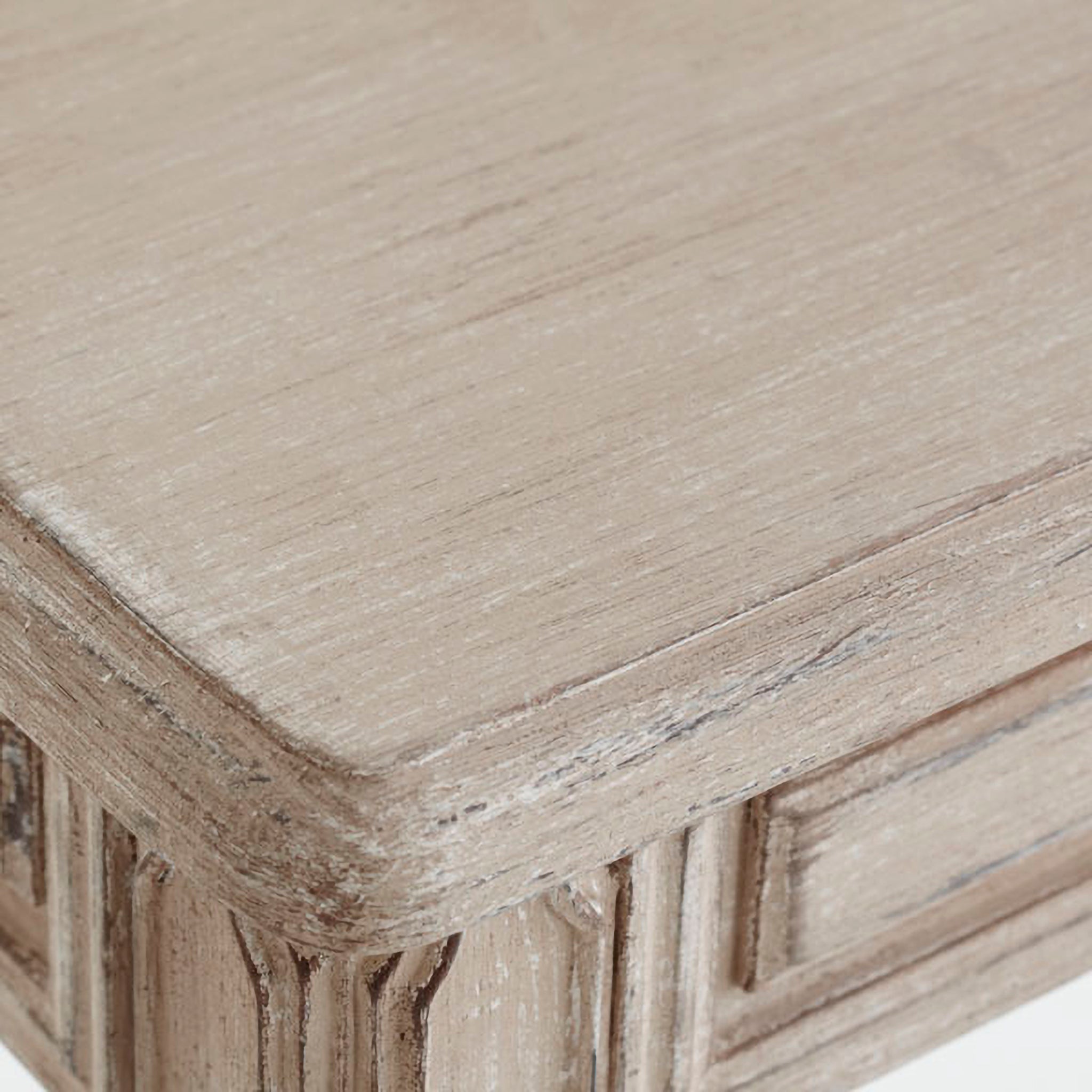 Antiqued Gustavian Console