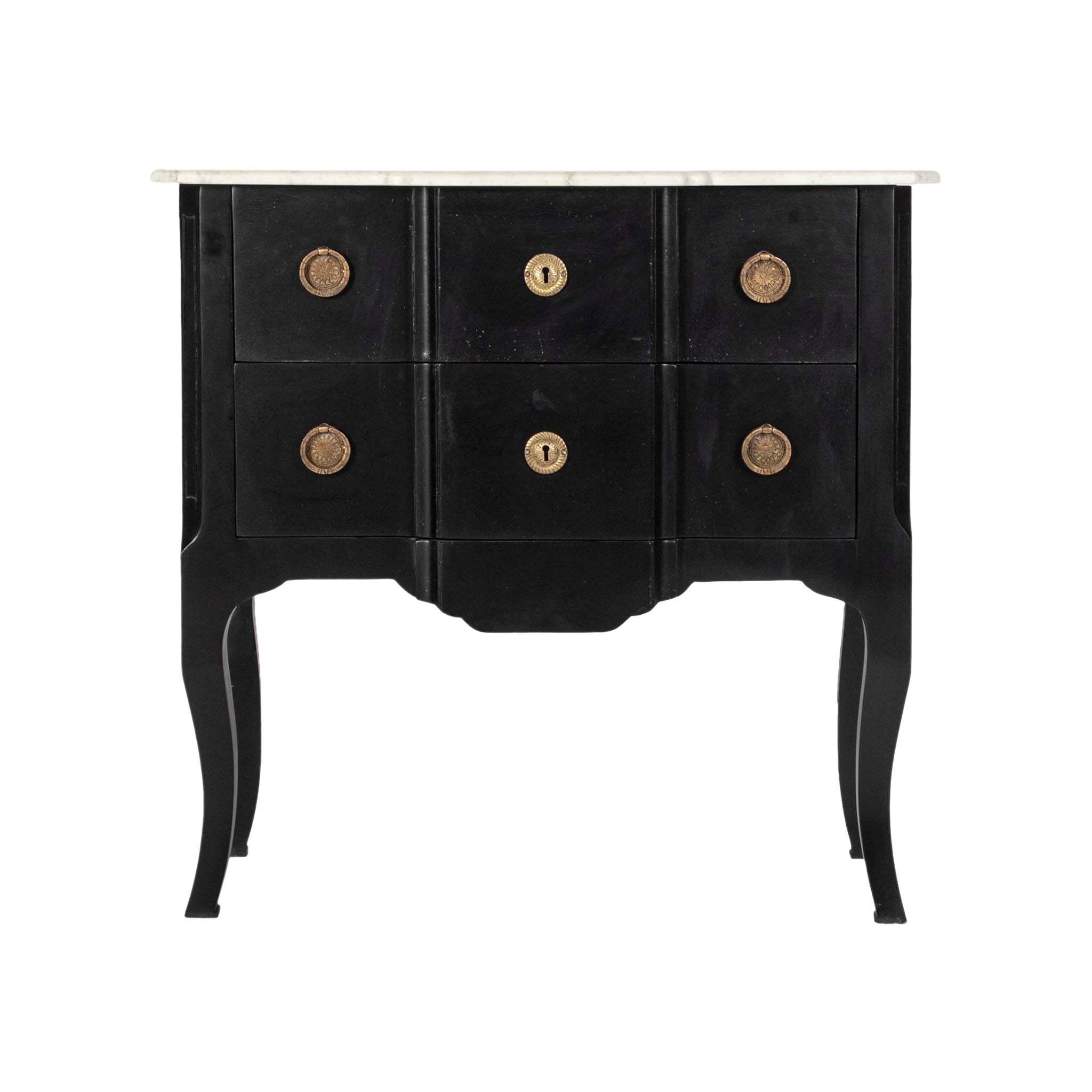 Front View of the Directoire Chest on a White Background