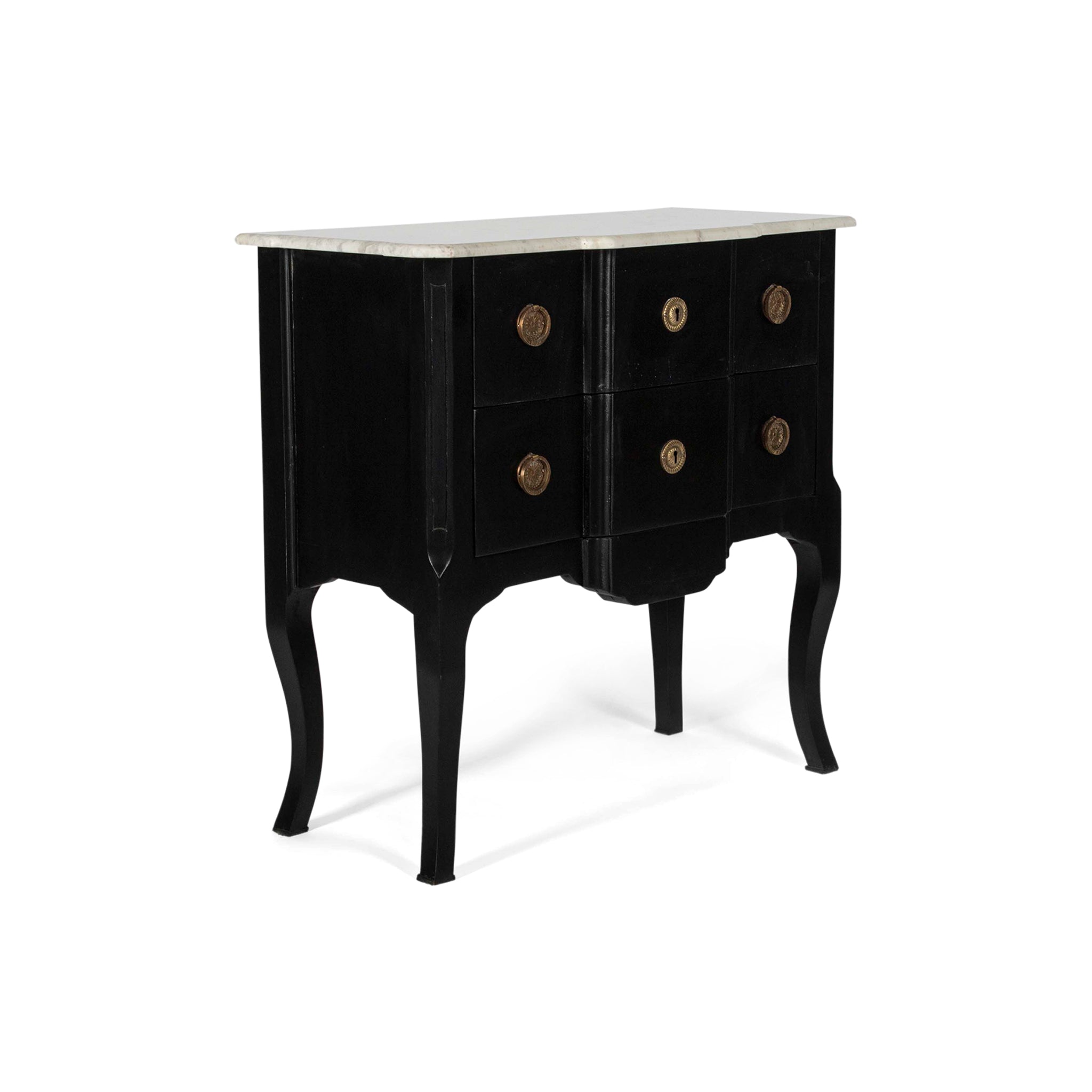 Isometric View of the Directoire Chest on a White Background