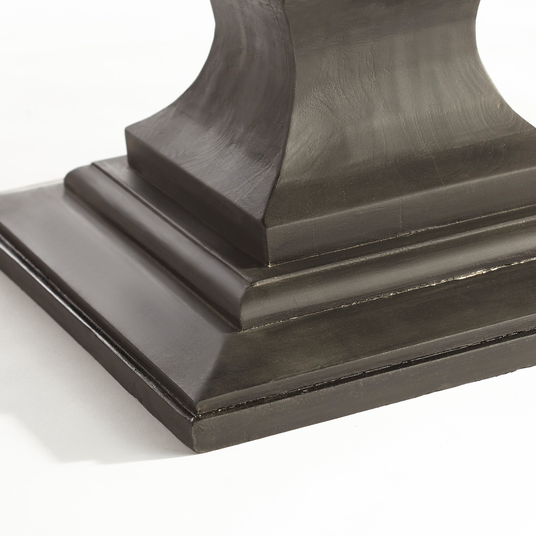 Closeup View of the Moorish Dining Table Base on a White Background