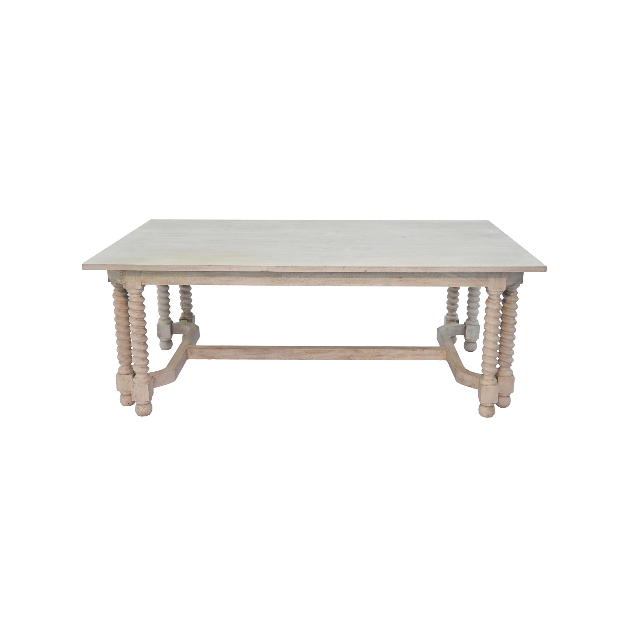 Barley Twist Rectangle Dining Table