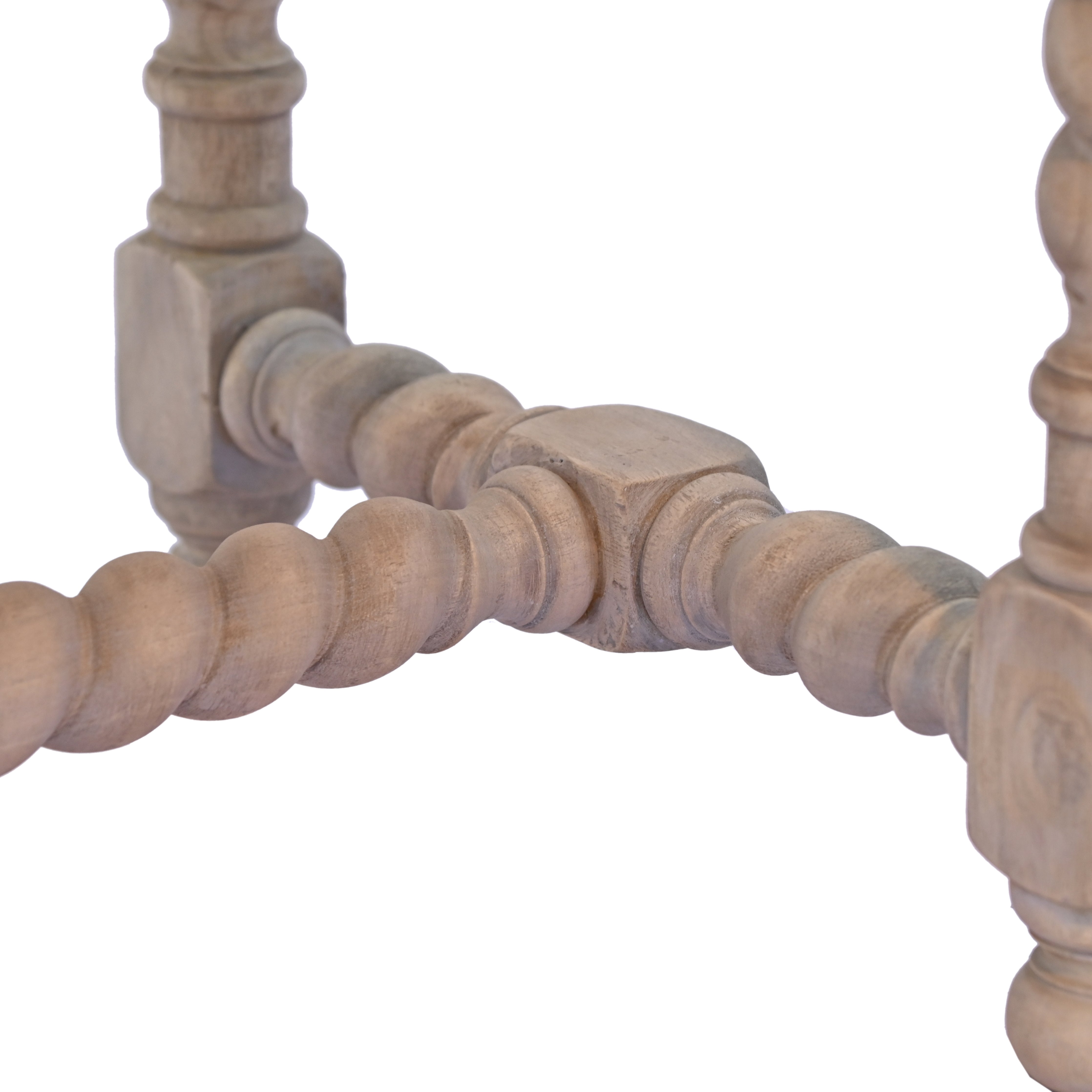 Barley Twist Wooden Bench